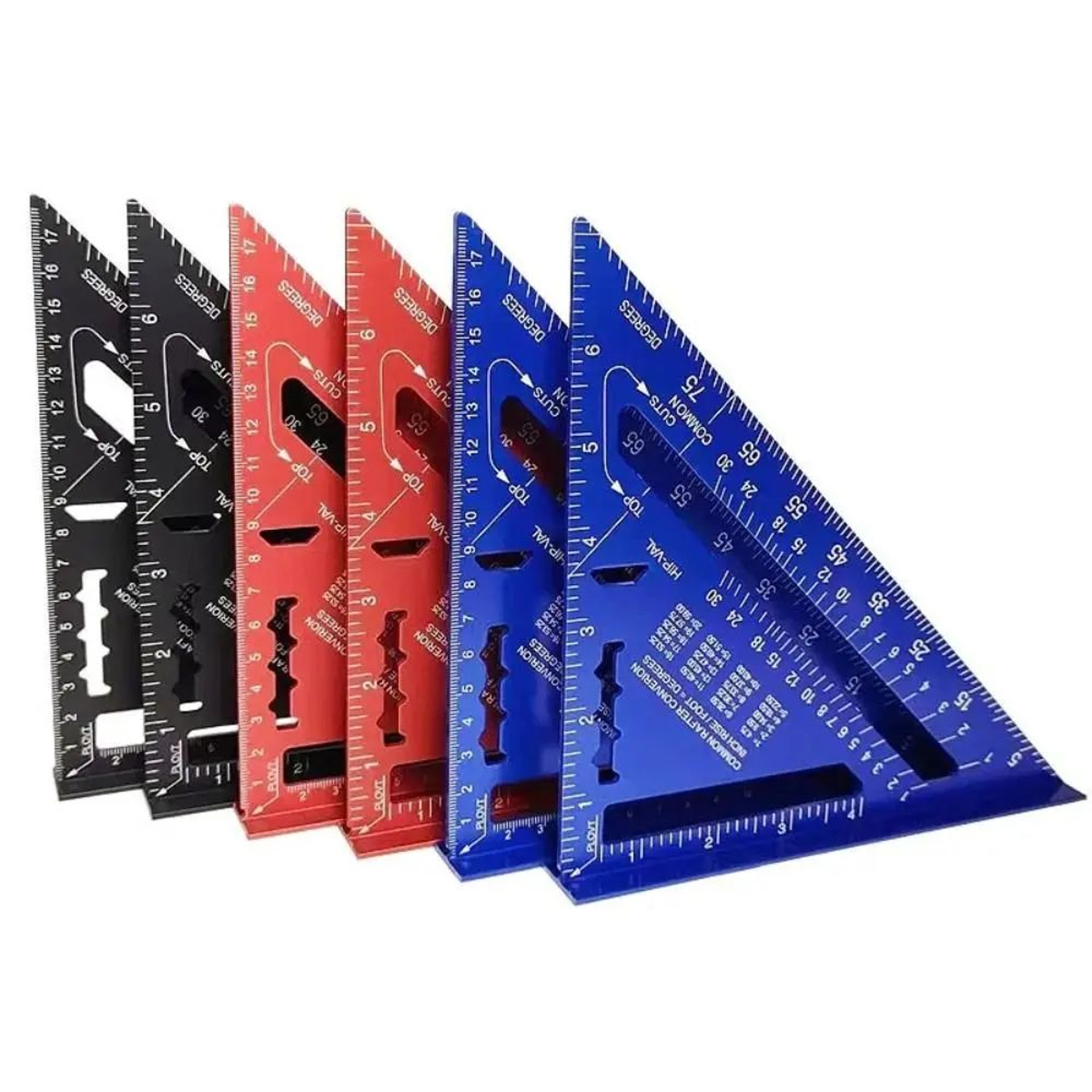 7 Inch Aluminium Alloy Triangle Ruler Speed Square 0