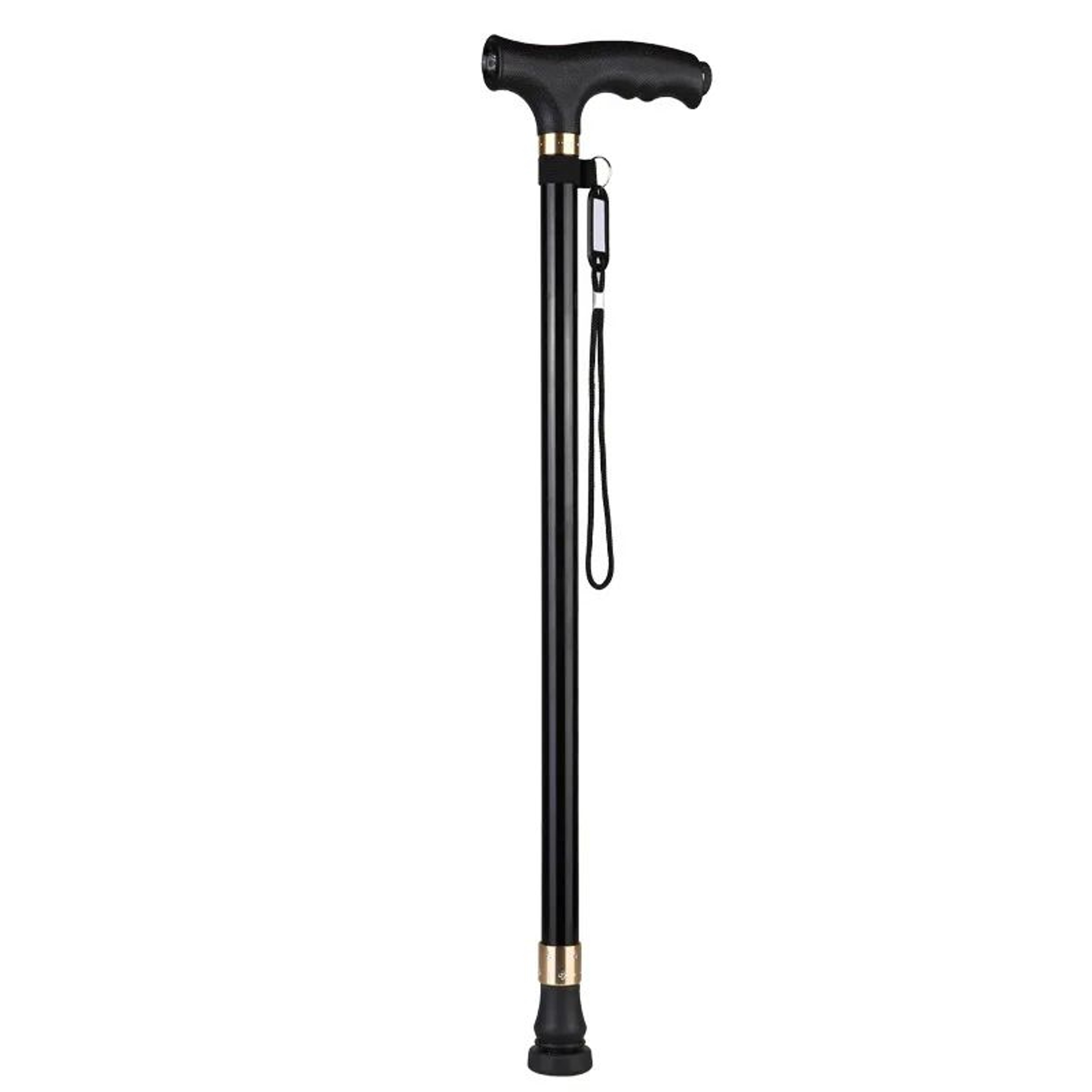 Retractable NonSlip Aluminum Walking Cane With LED Light 12