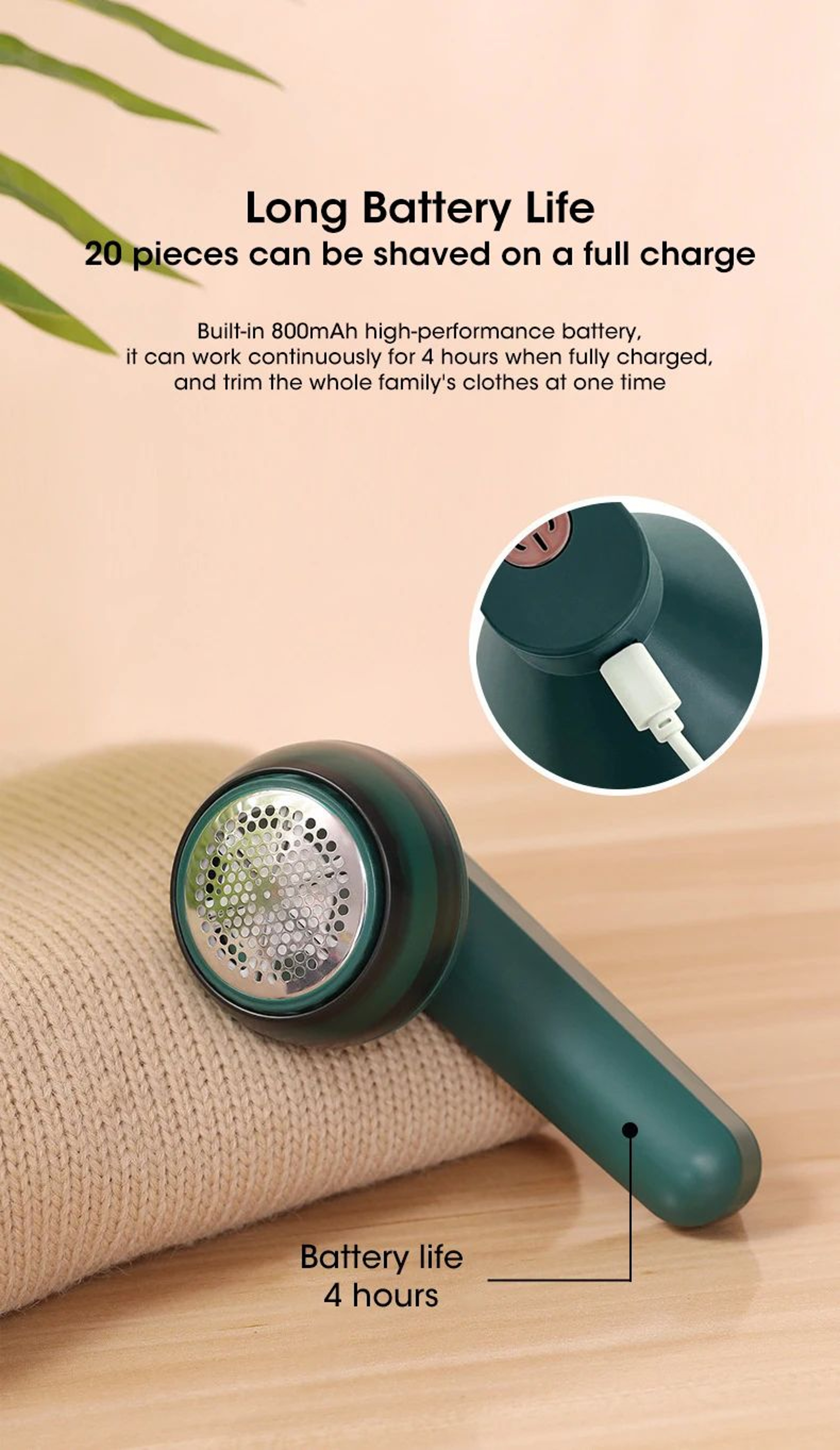 Electric Lint Remover For Clothes 7