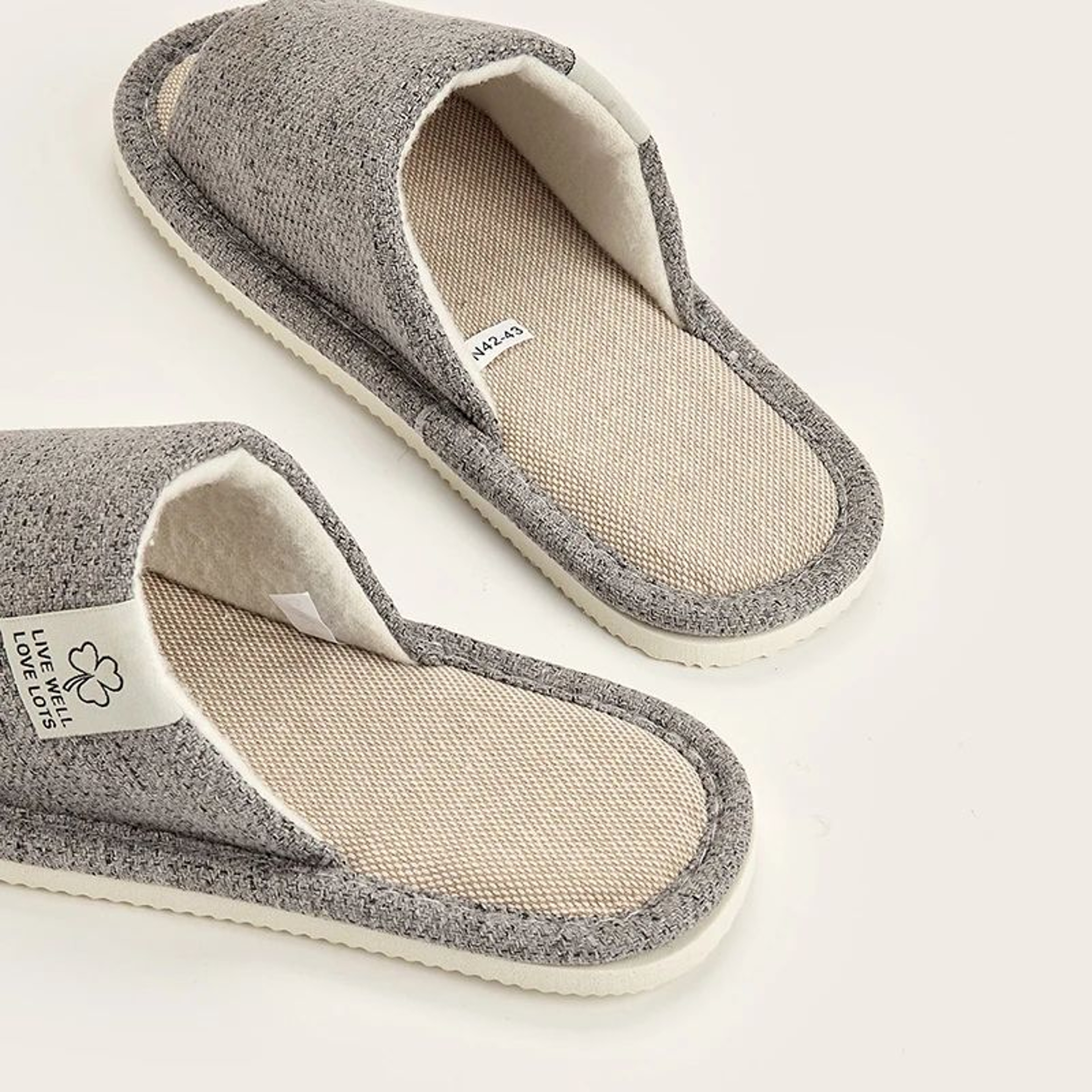 Breathable Linen Home Slippers 5