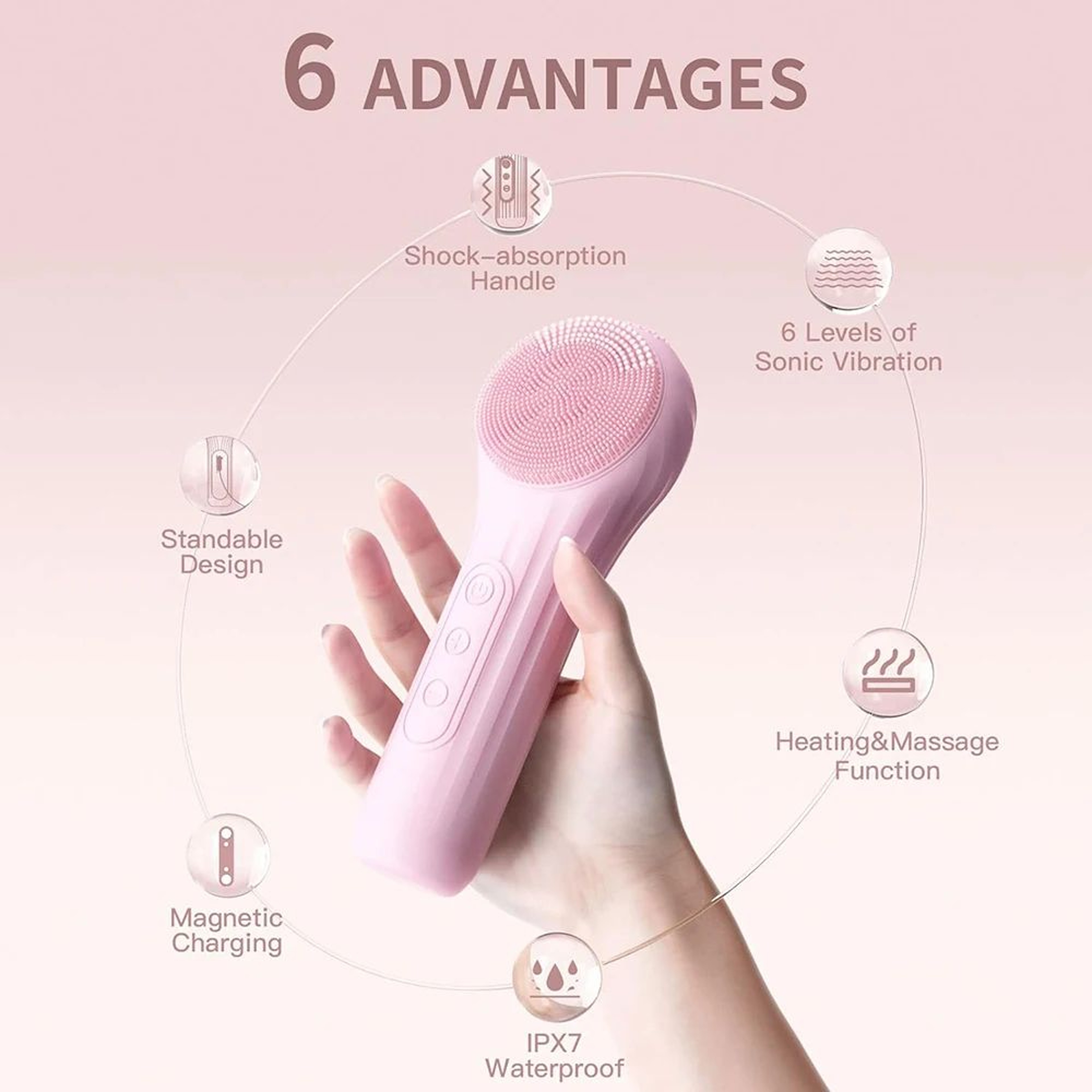 Sonic Facial Cleansing Brush 1