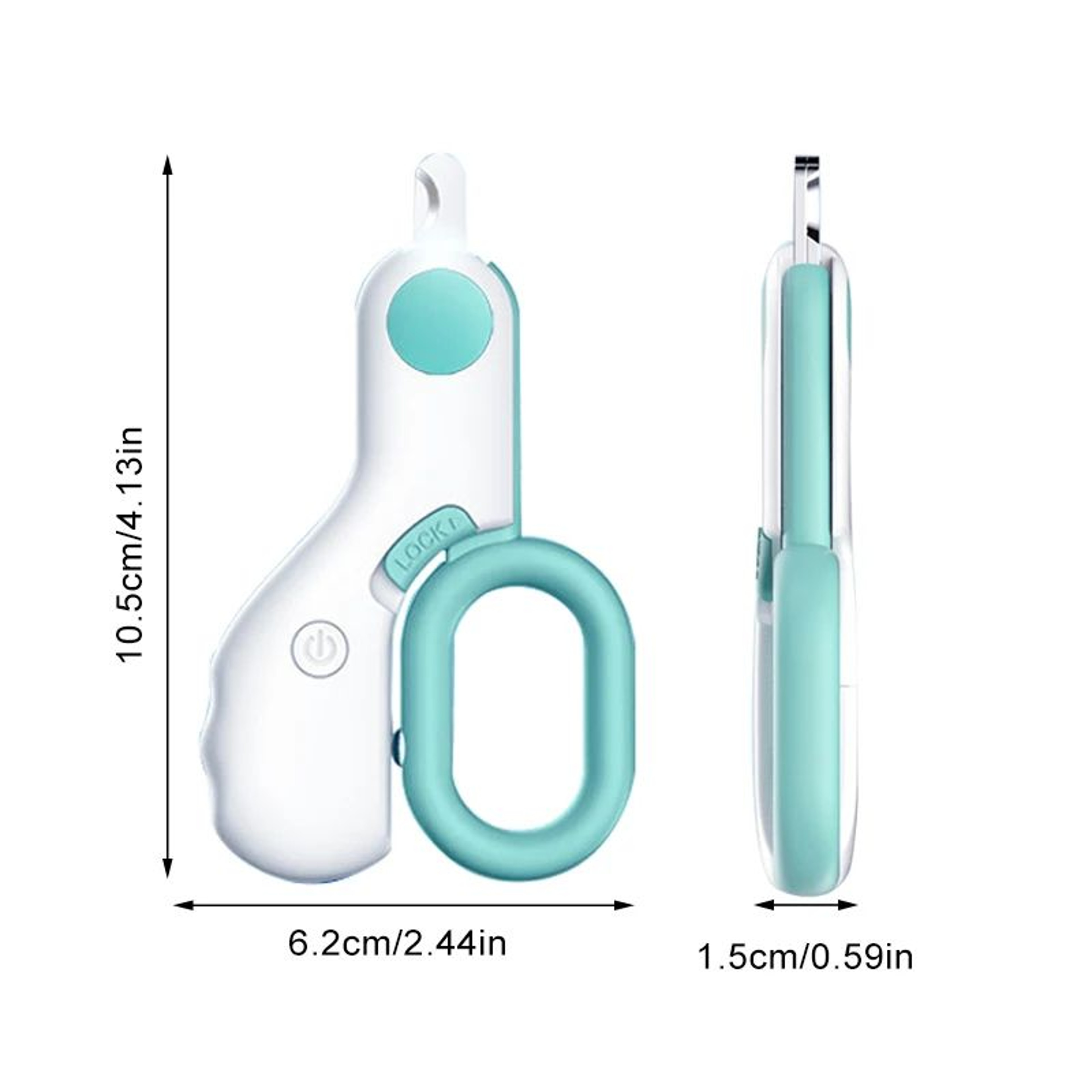 LED Light Pet Nail Clipper 4