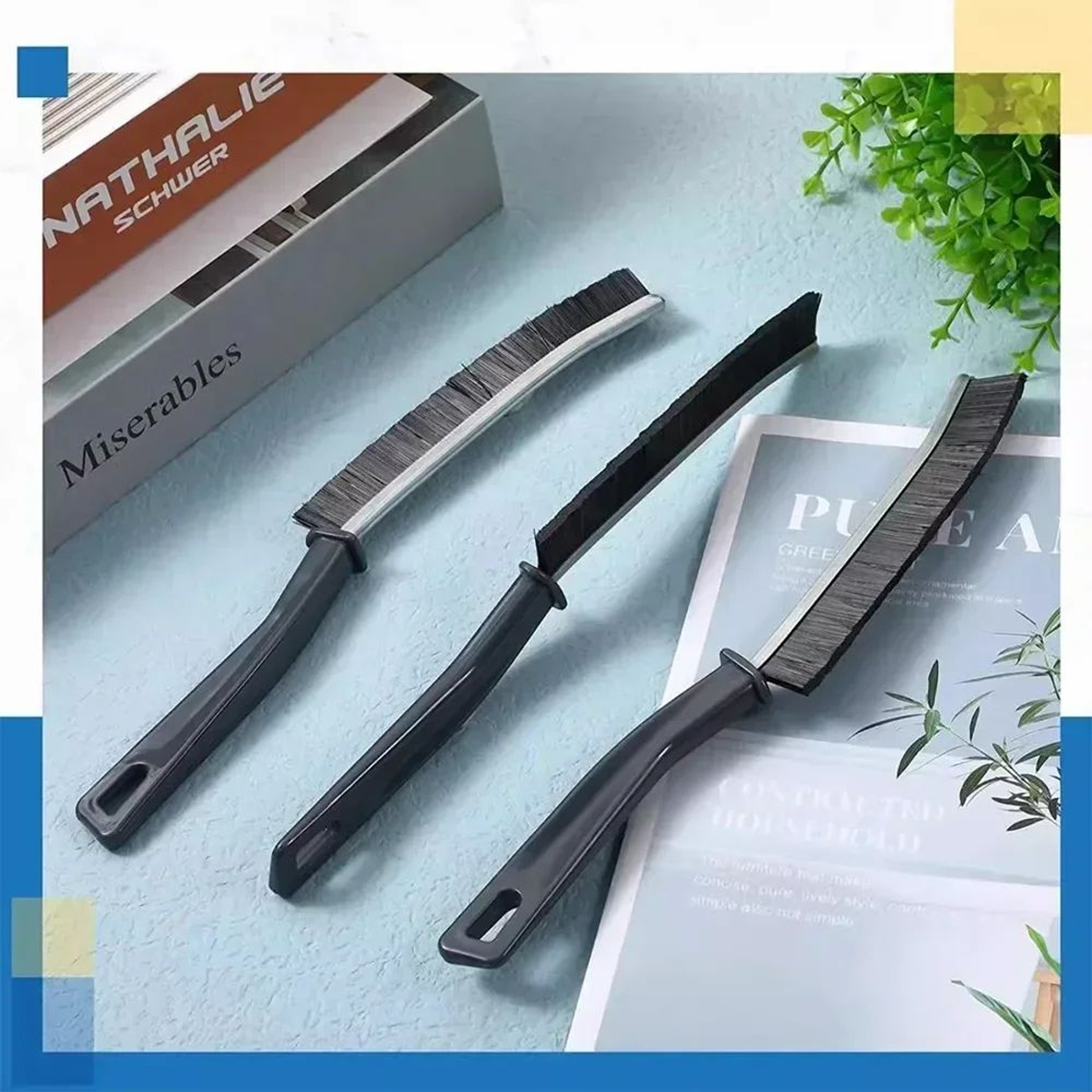 Hard Bristle Gap Cleaning Brush 3