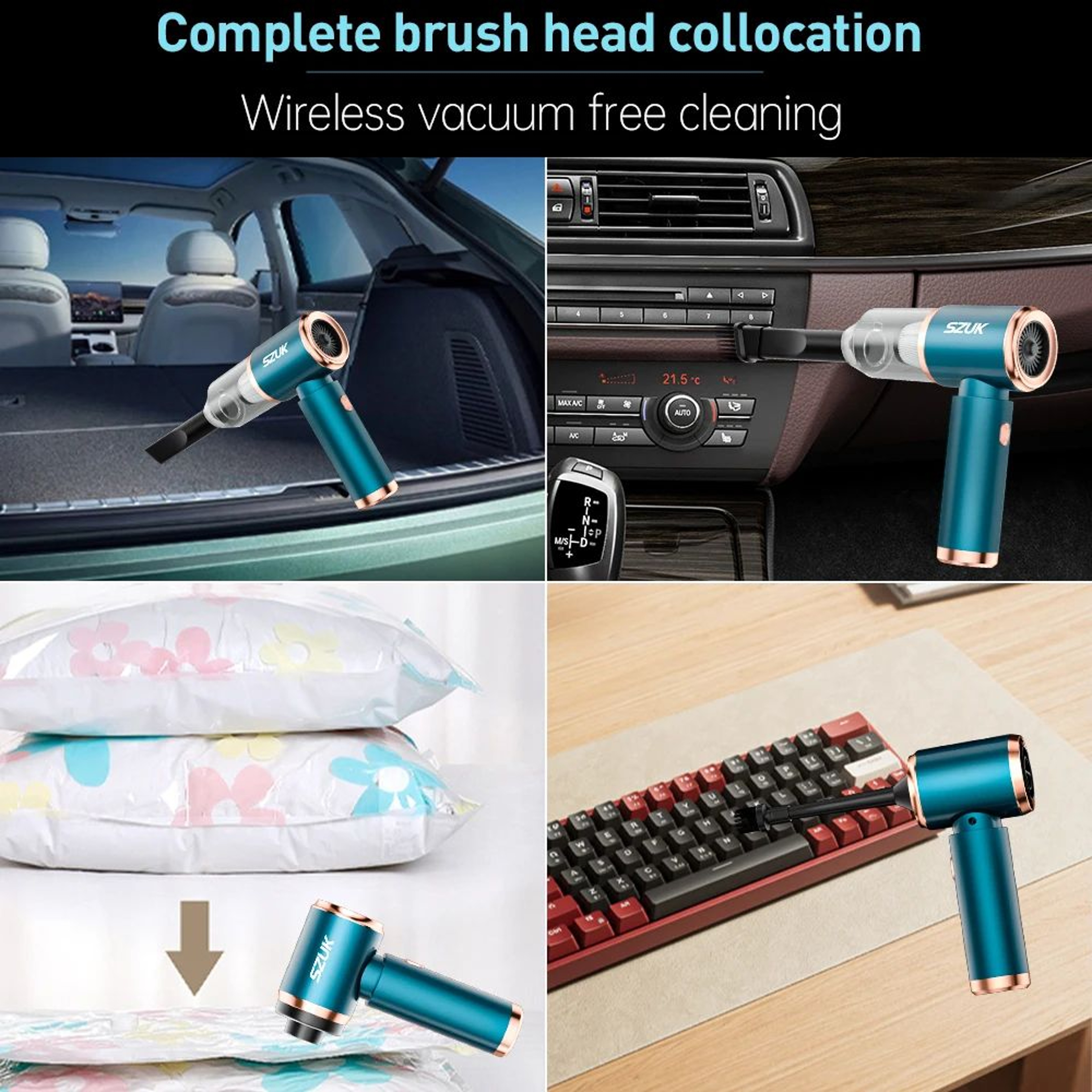 Wireless Portable Car Vacuum Cleaner 3