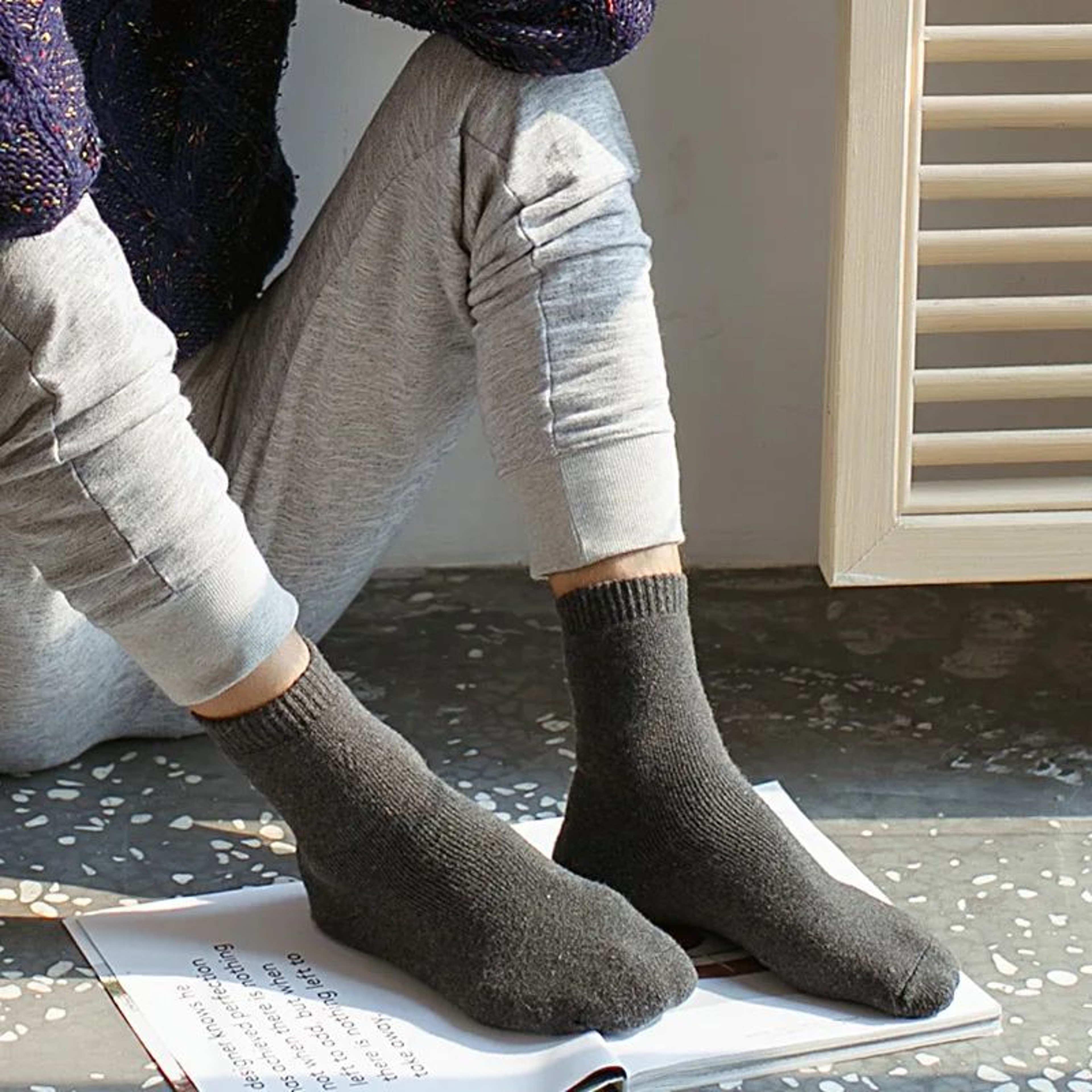 Winter Warm Thick Socks Set For Men And Women 10