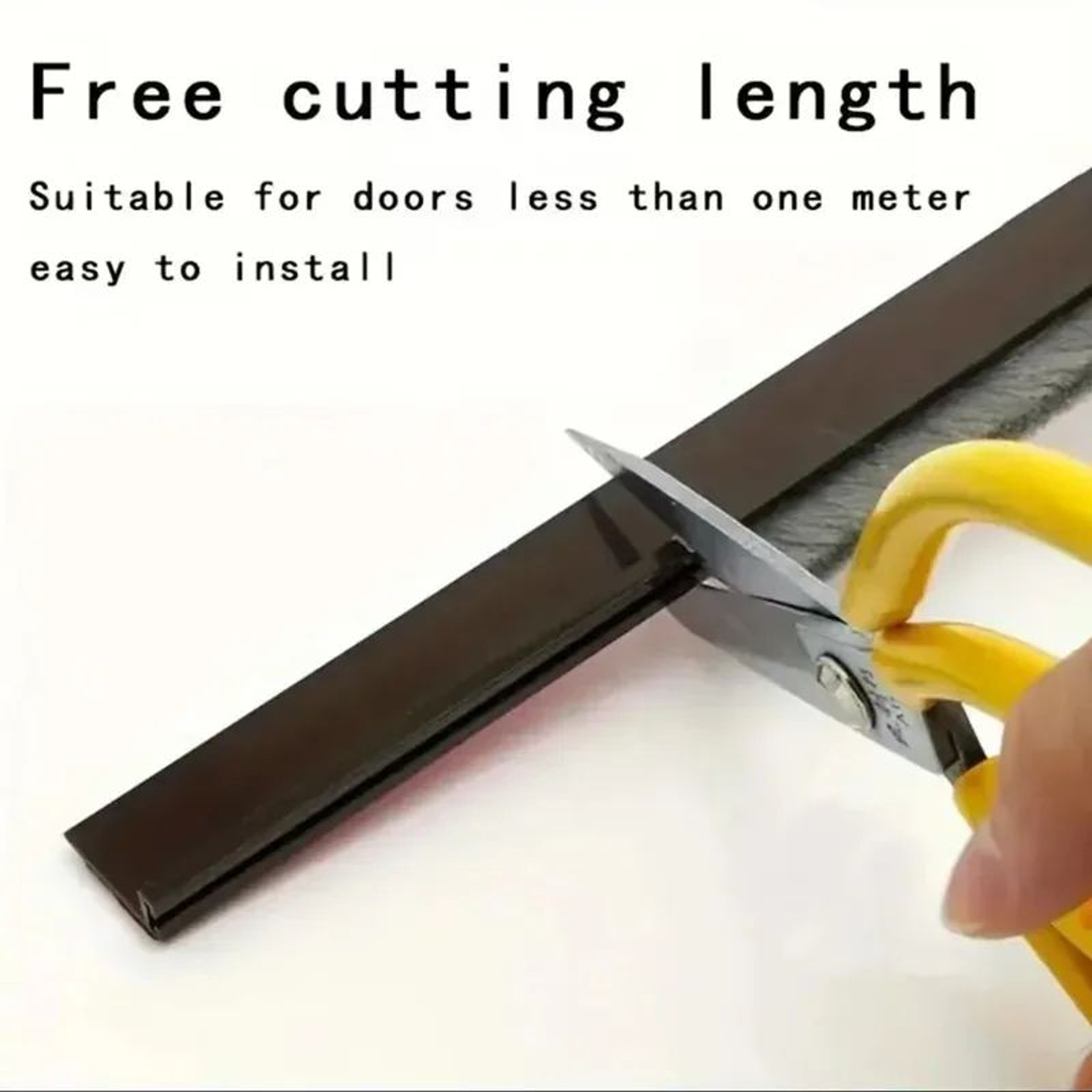 Self Adhesive Brush Door Bottom Seal Strip 4