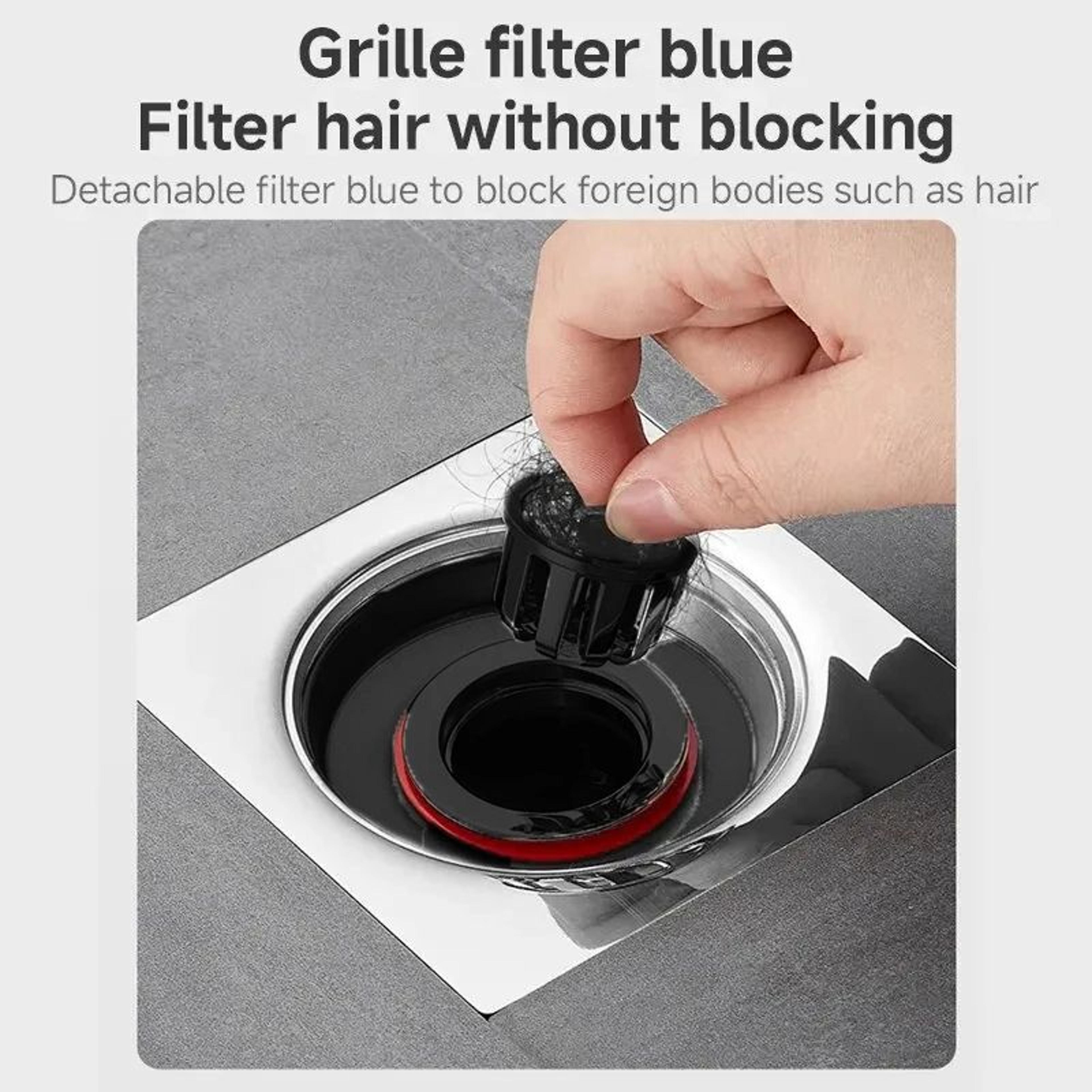 Odor Proof Floor Drain Valve Backflow Preventer 4