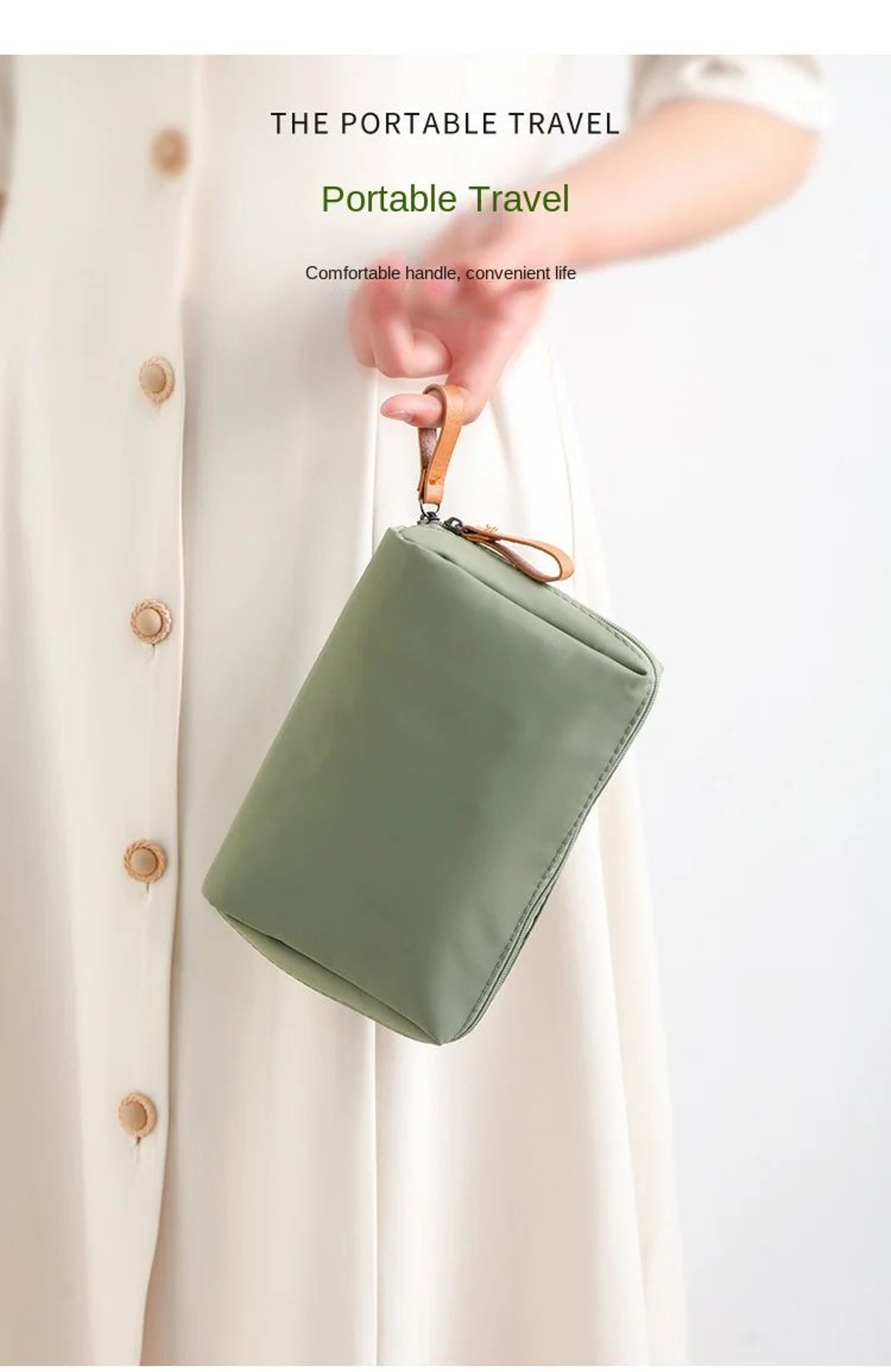 Waterproof Large Capacity Makeup Travel Bag 6