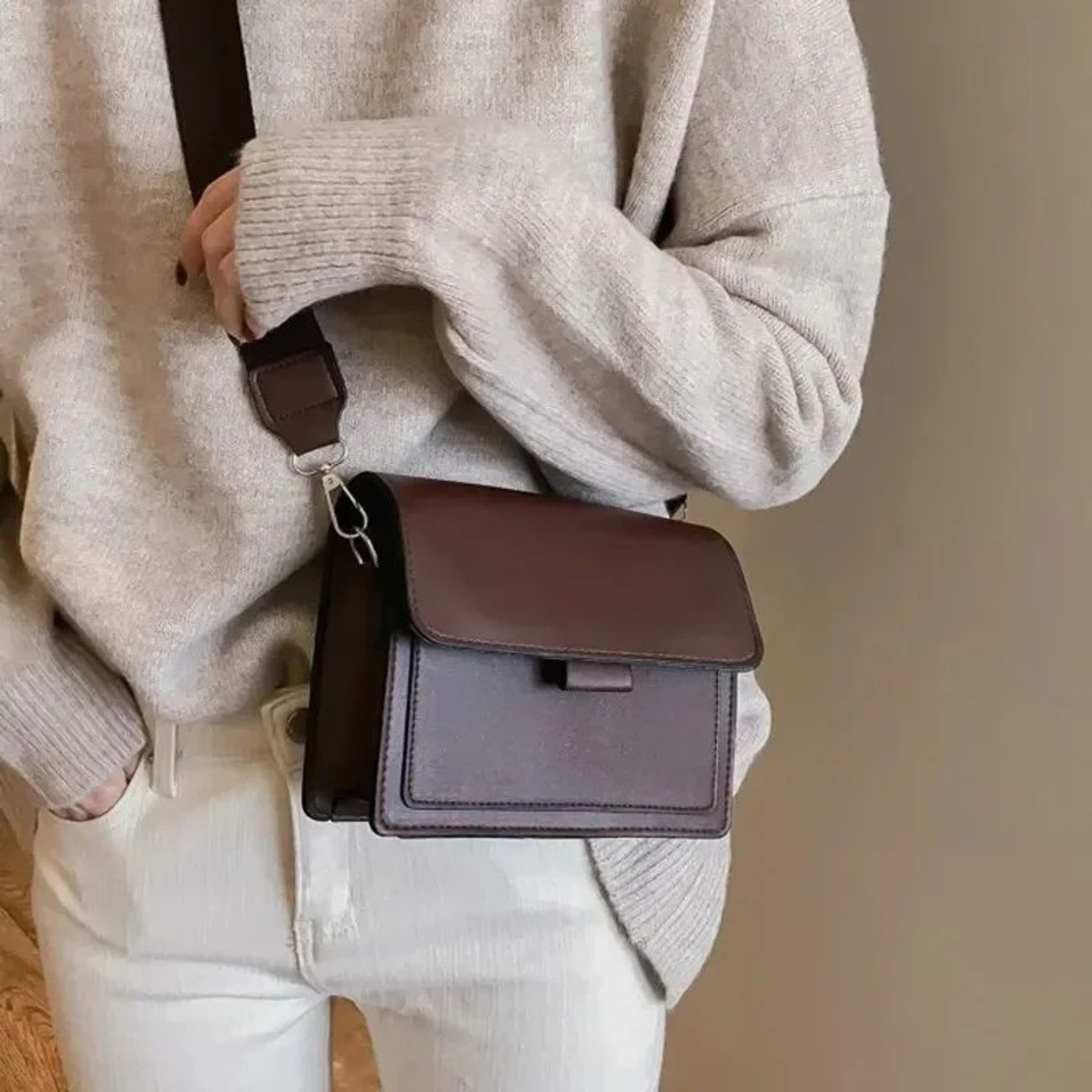 PU Leather Crossbody Shoulder Bag For Women 1