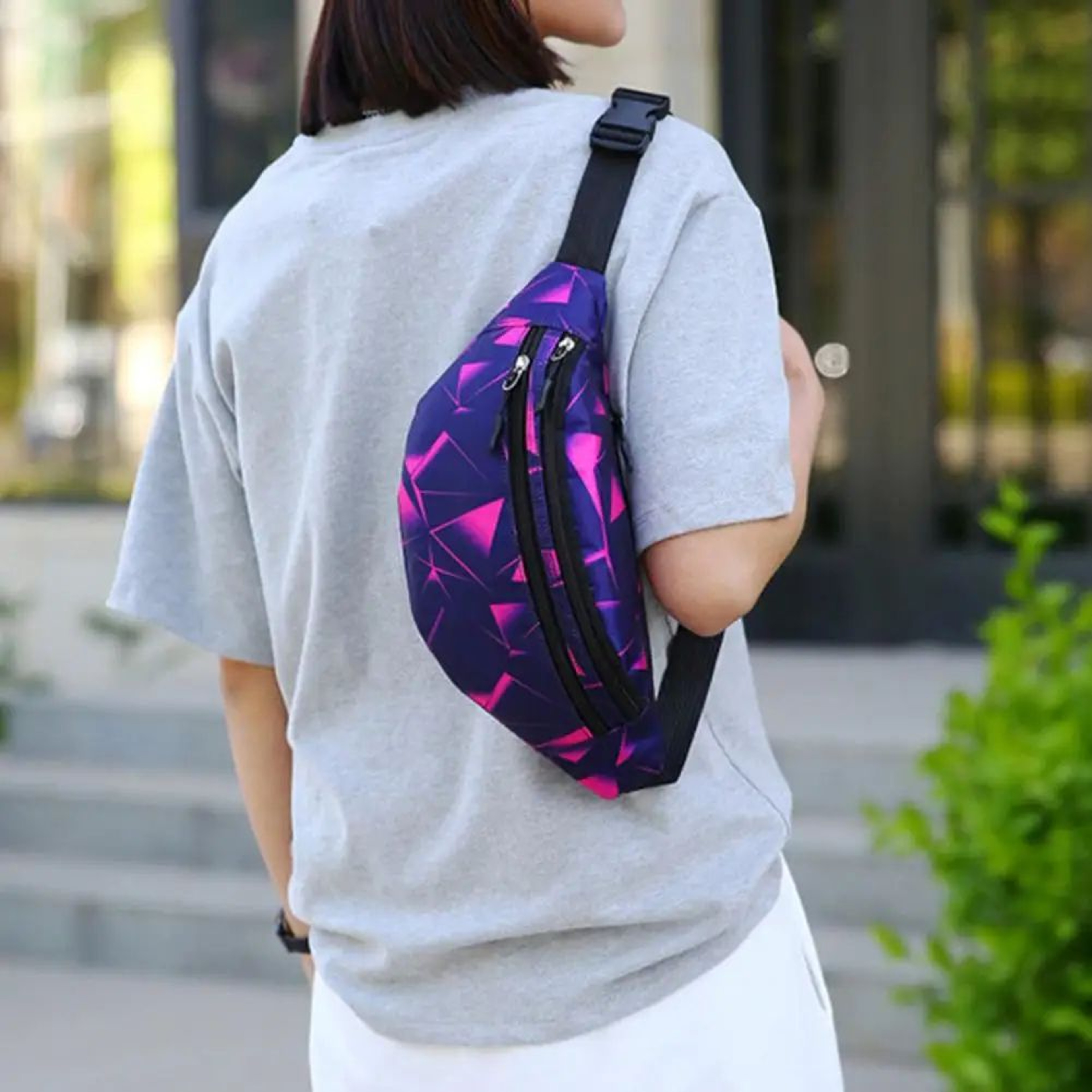 Waterproof Sports Waist Pack Running Belt Bag 7