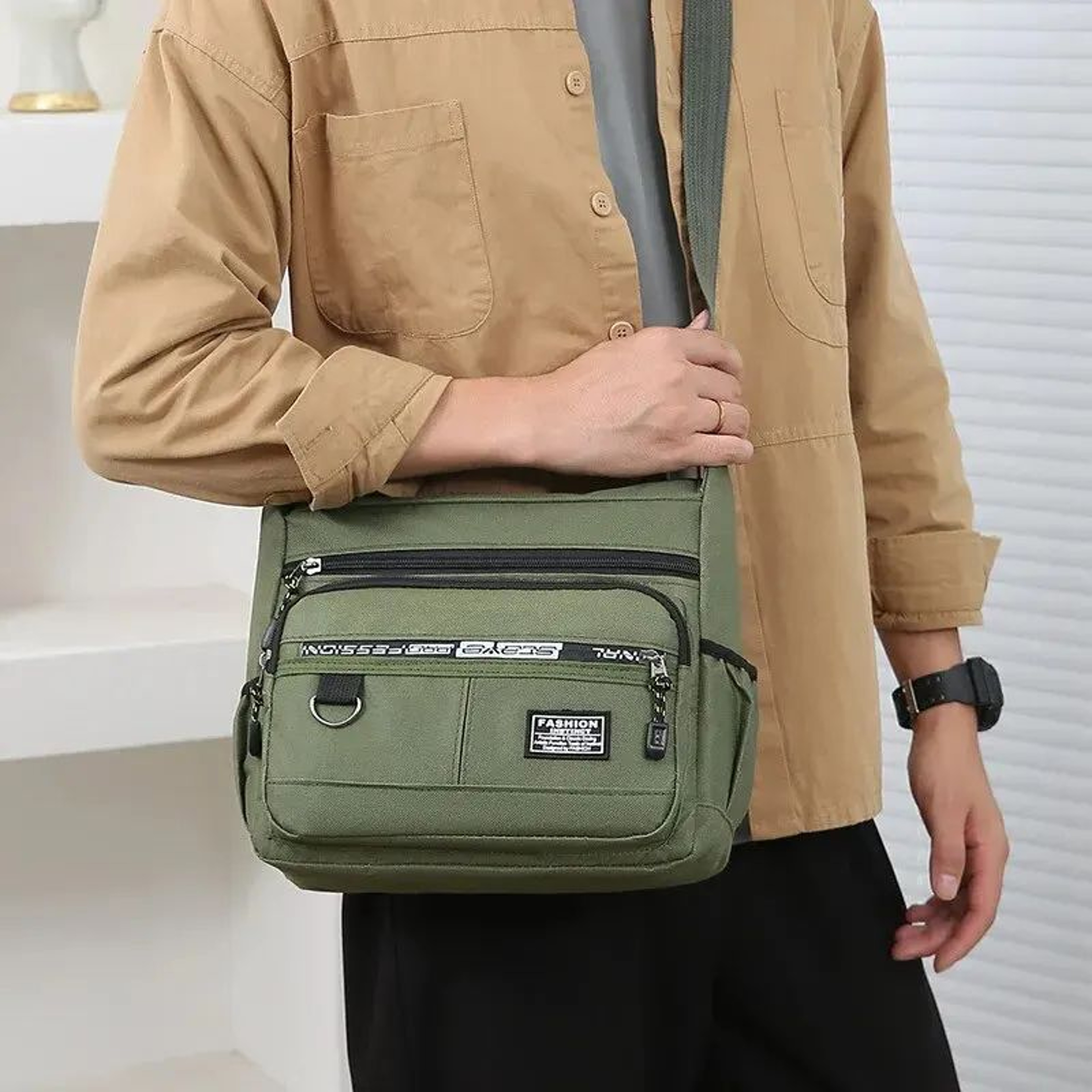 Unisex Single Shoulder Crossbody Bag 9
