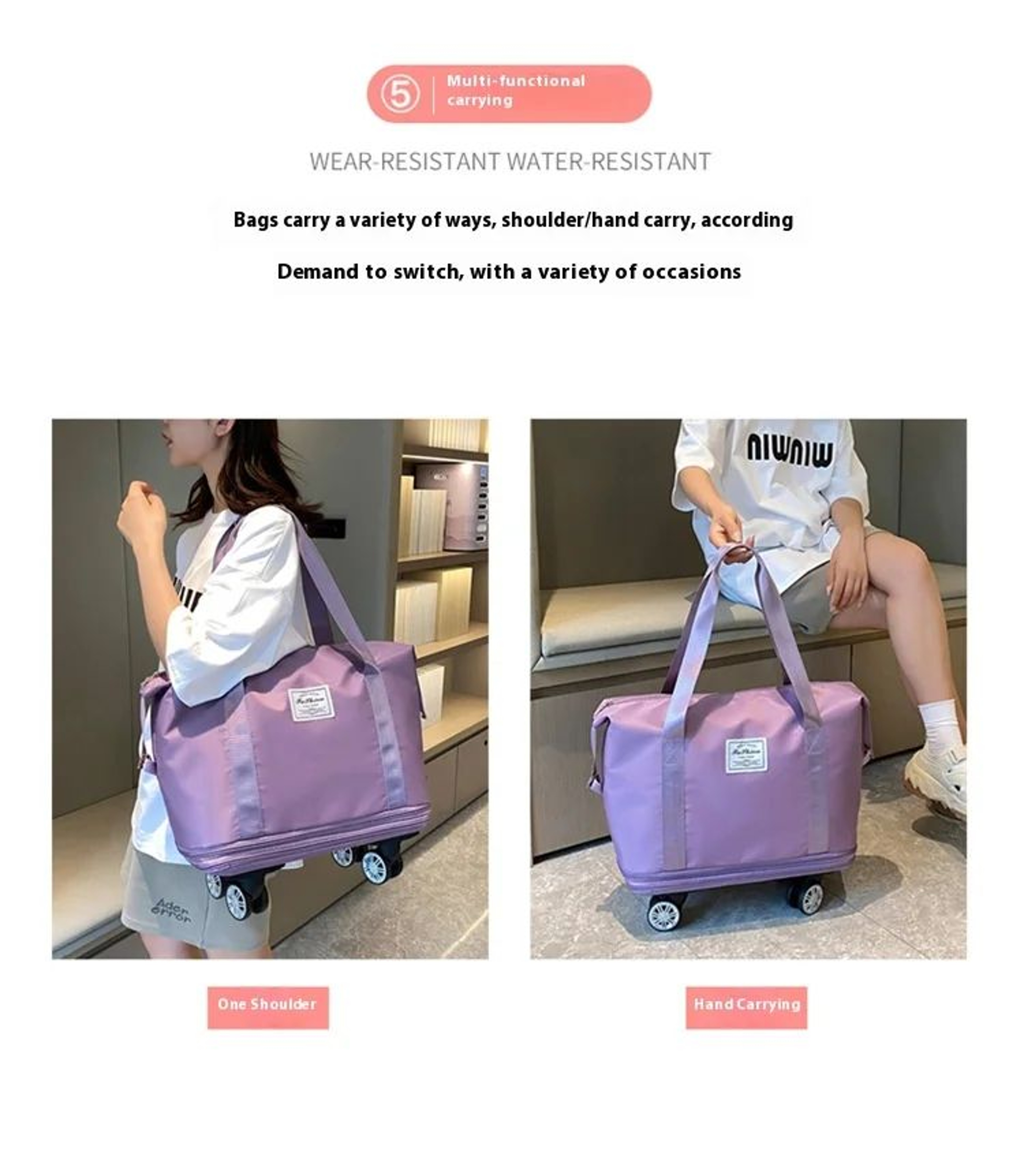 Large Capacity Travel Luggage Bag 6