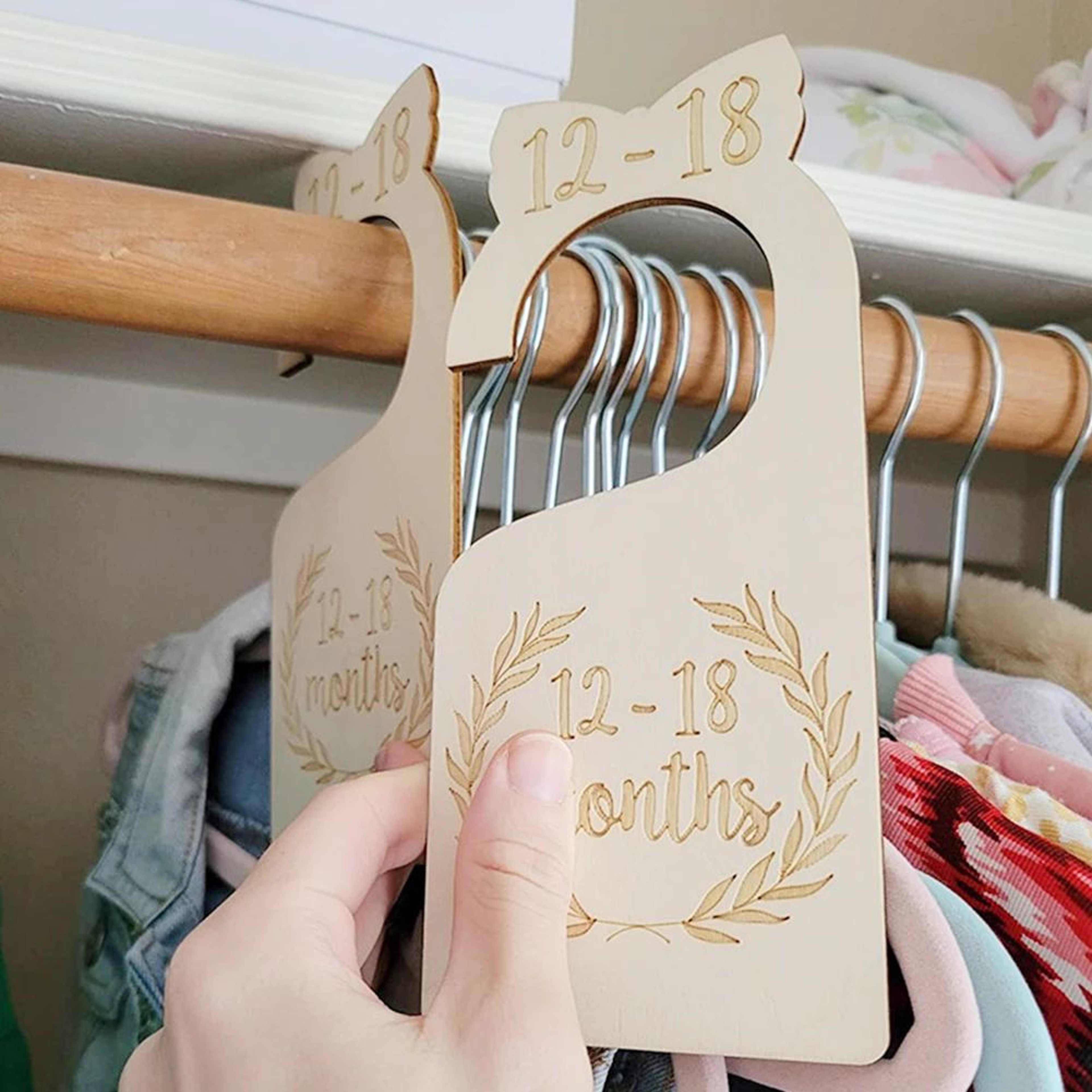 Baby Closet Size Divider Set 6