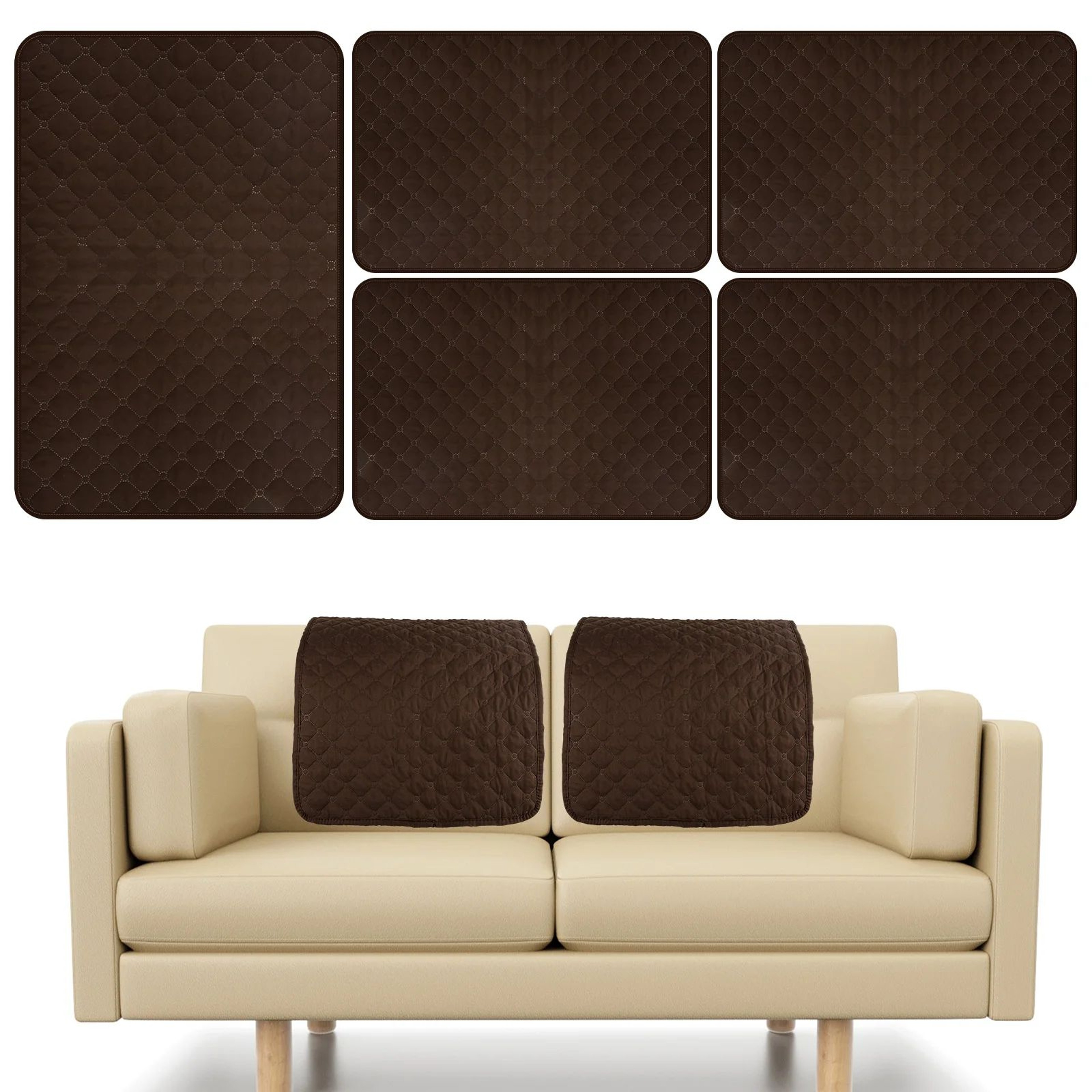 Sofa Headrest Protector Cover Set 1