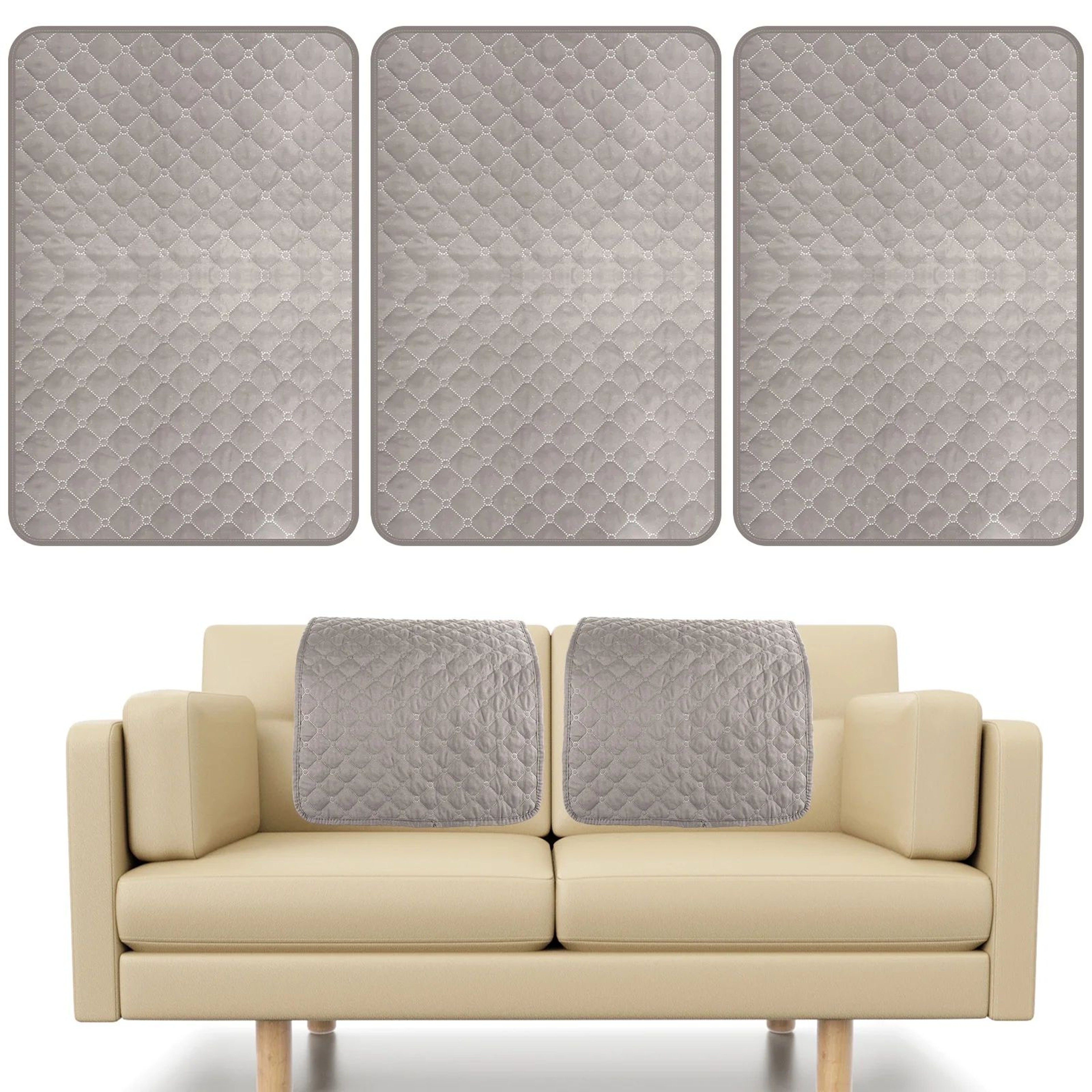 Sofa Headrest Protector Cover Set 12
