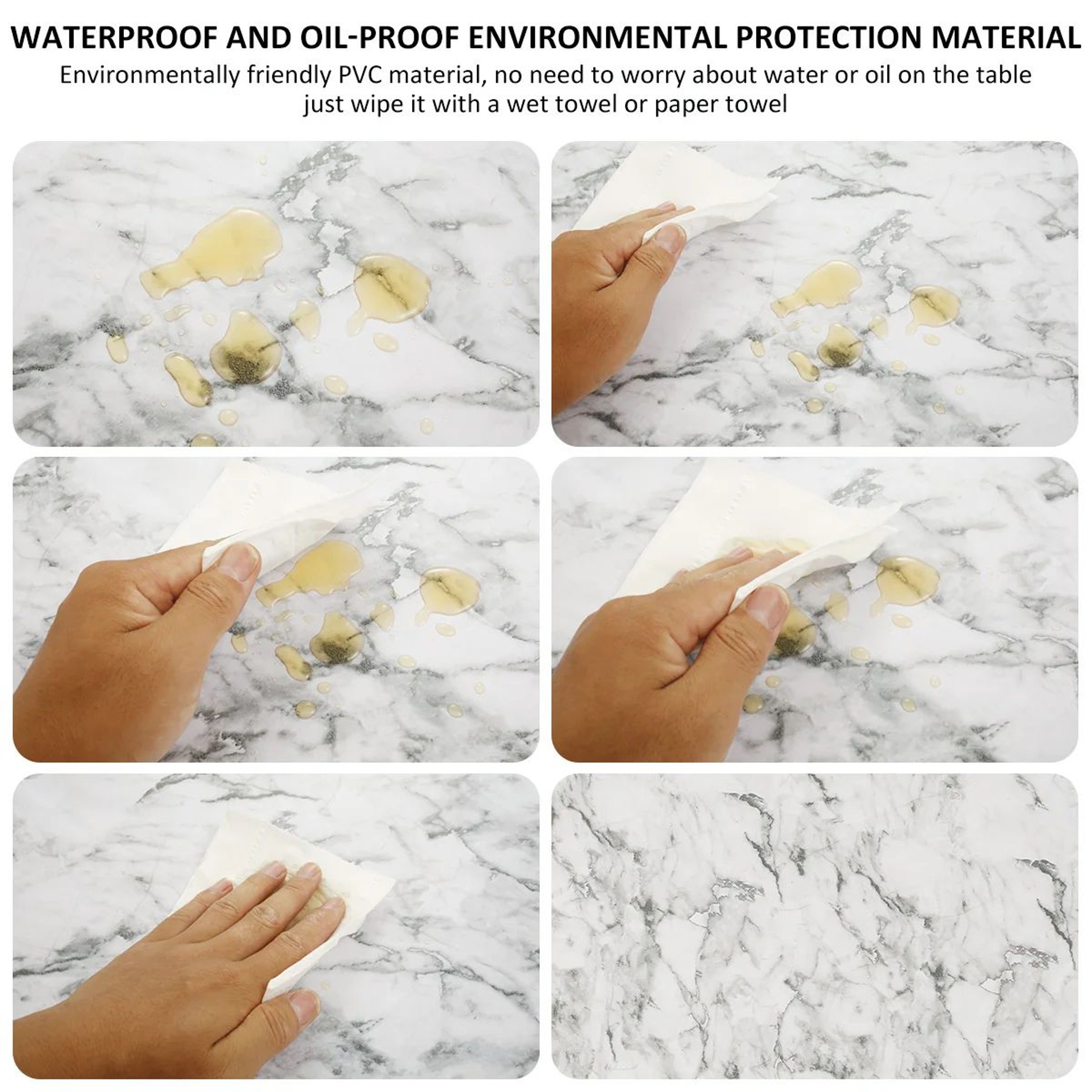 Waterproof PVC Round Table Cover 8