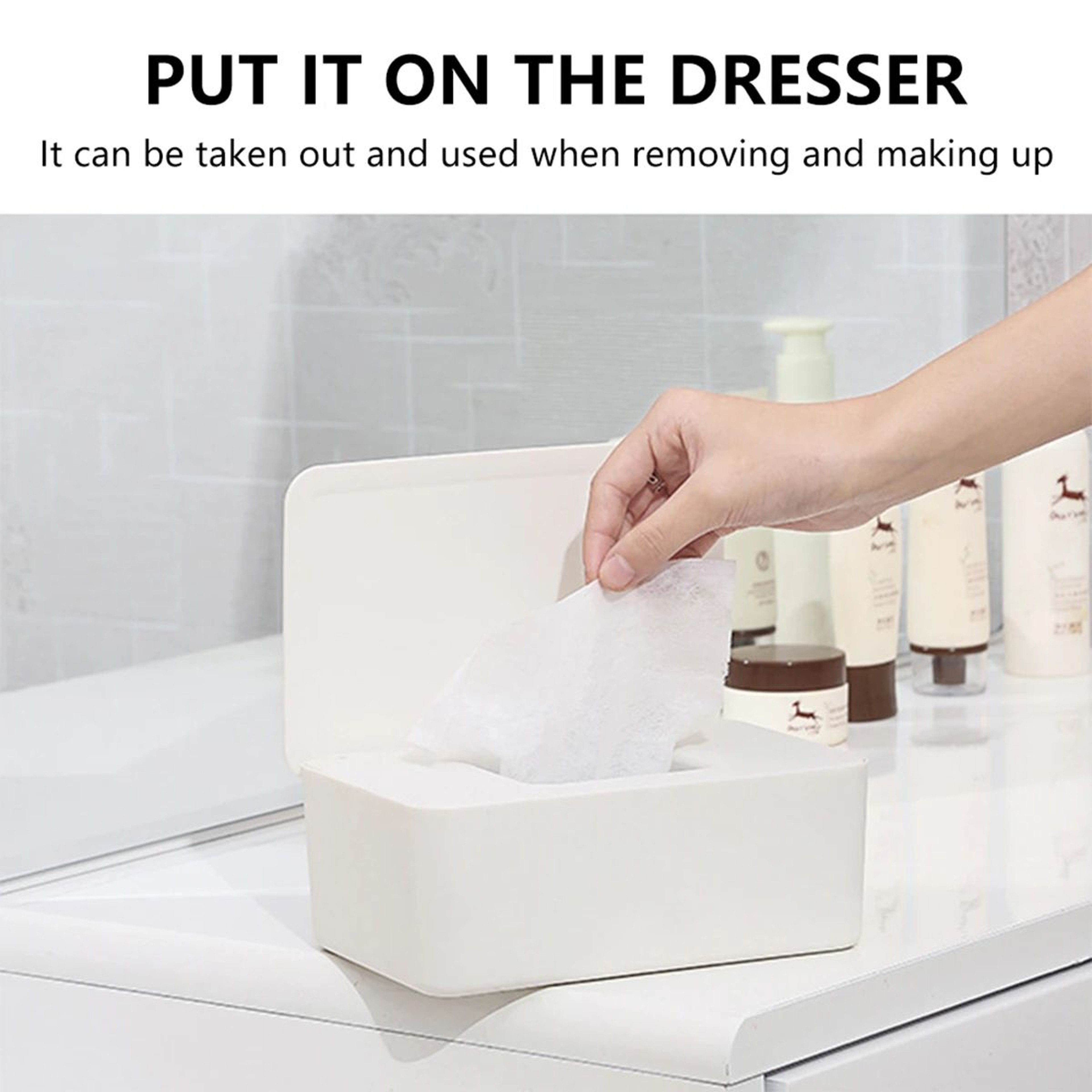 Portable Wet Wipes Dispenser Box 8