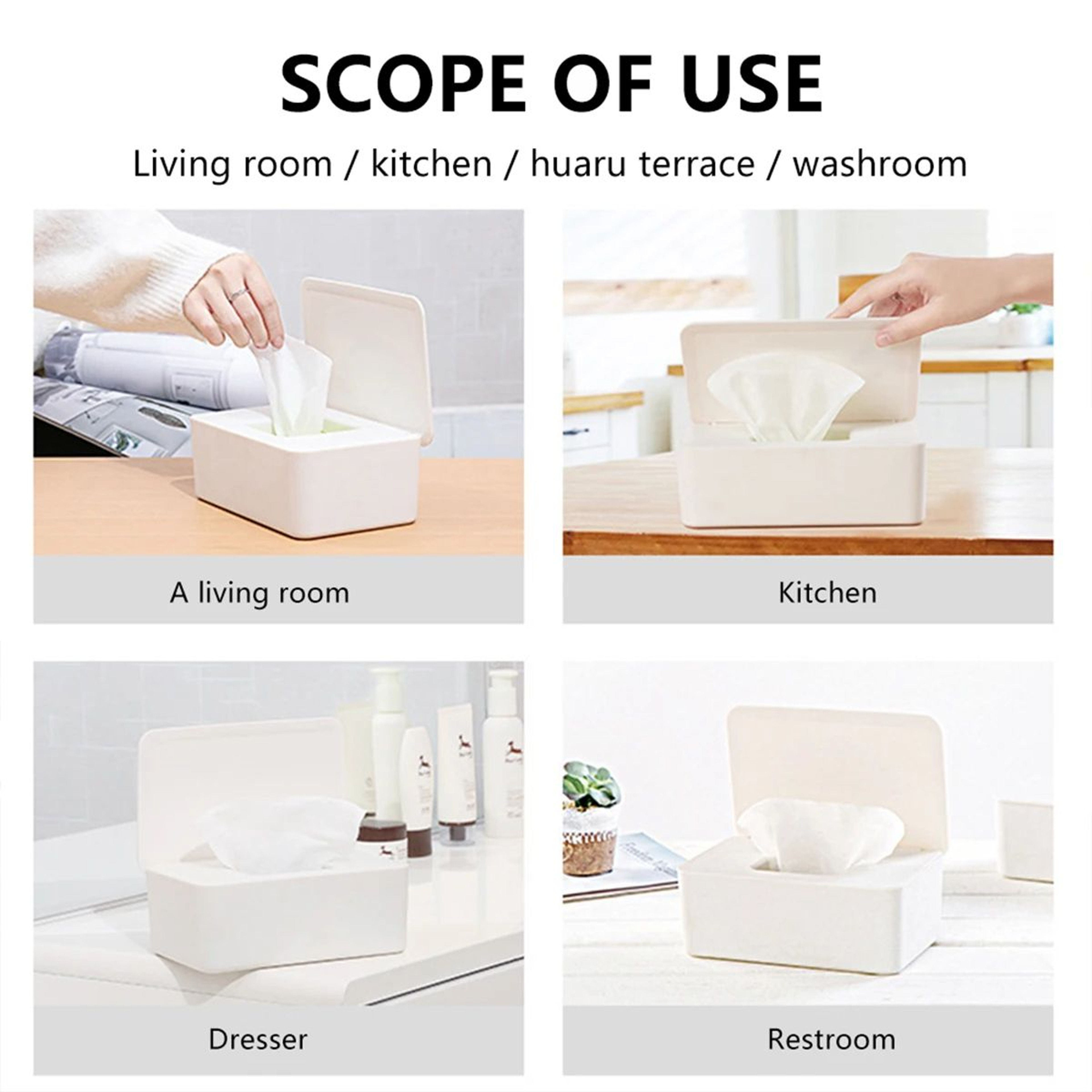 Portable Wet Wipes Dispenser Box 9