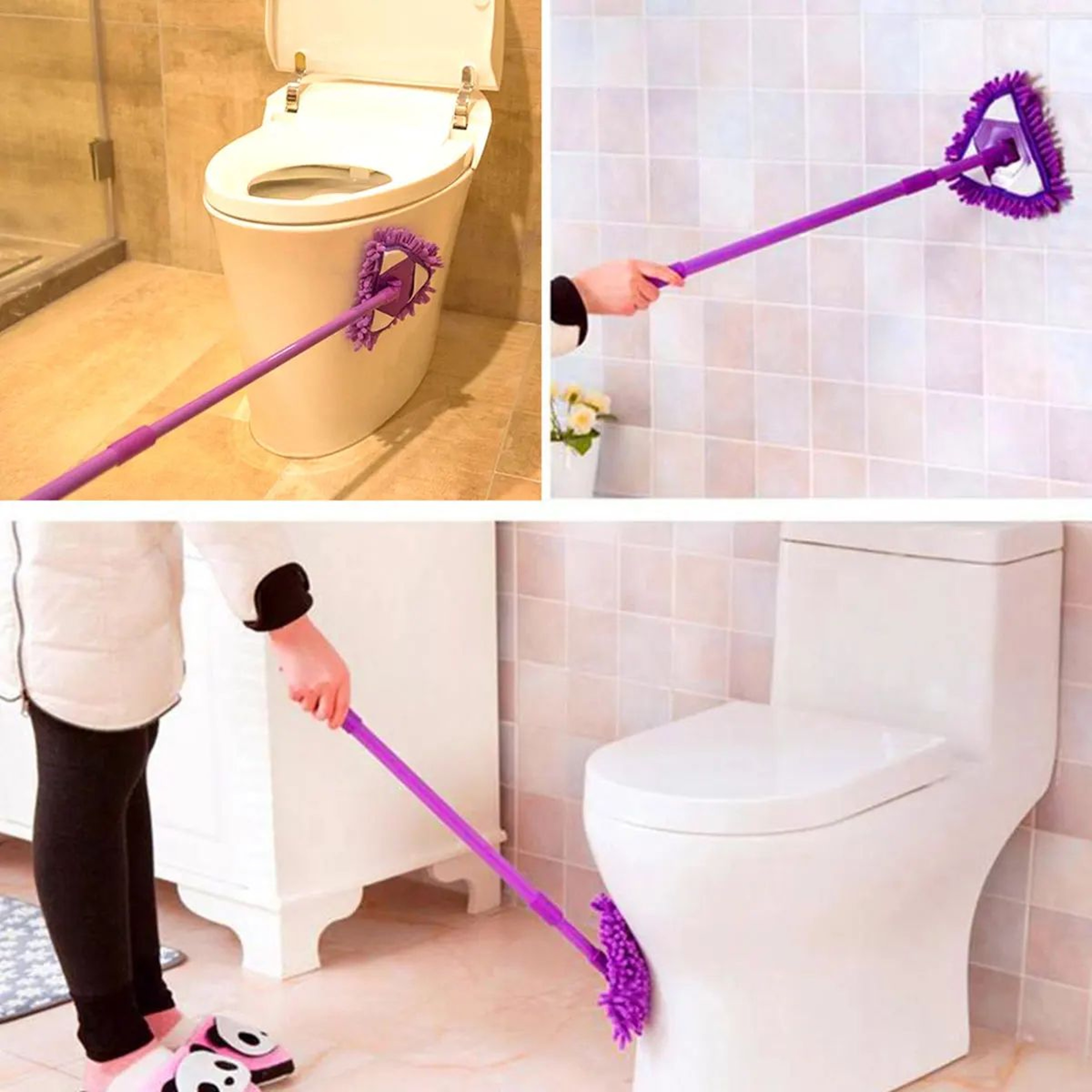 Rotating Triangle Floor Cleaning Mop 7