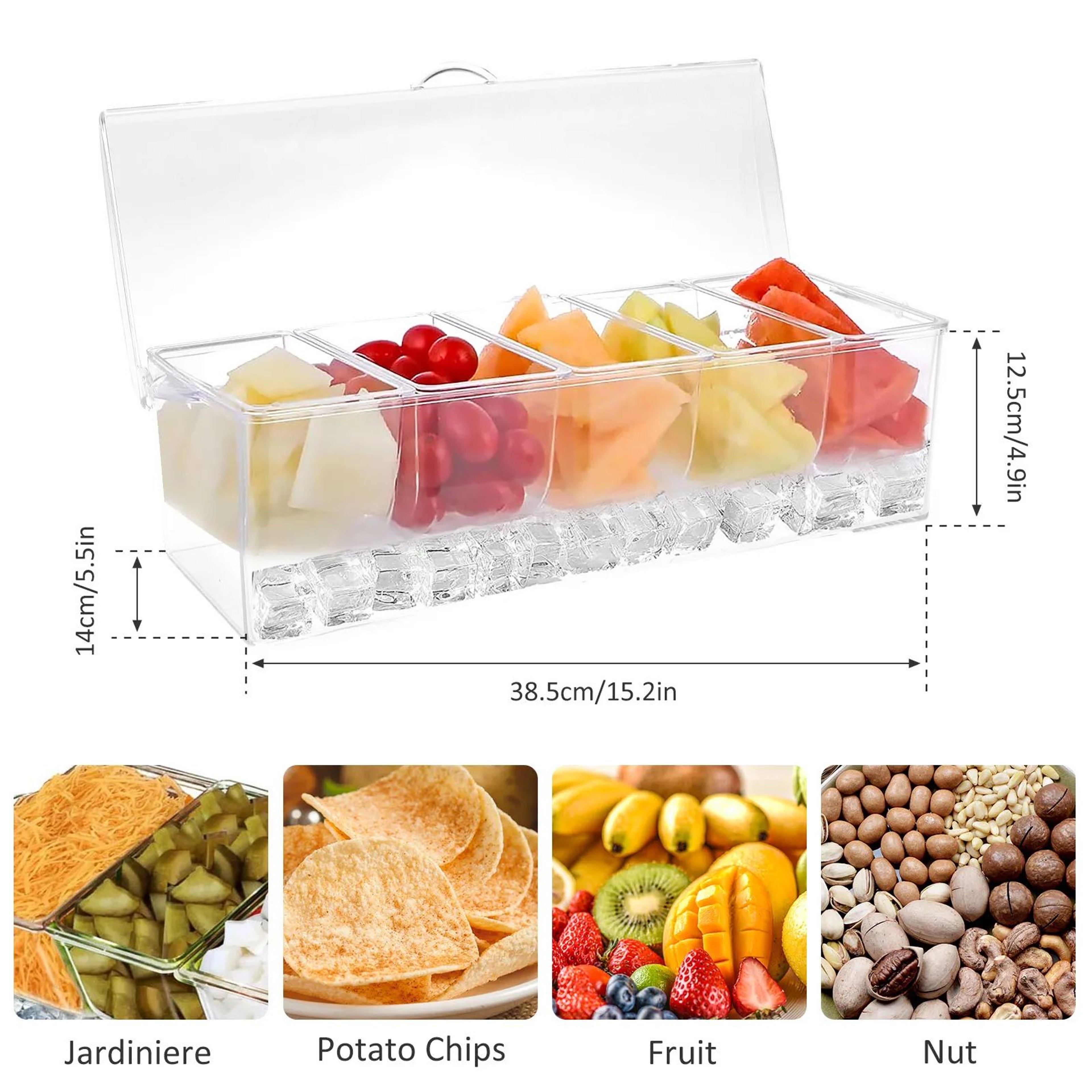 Acrylic Seasoning Storage Box 5