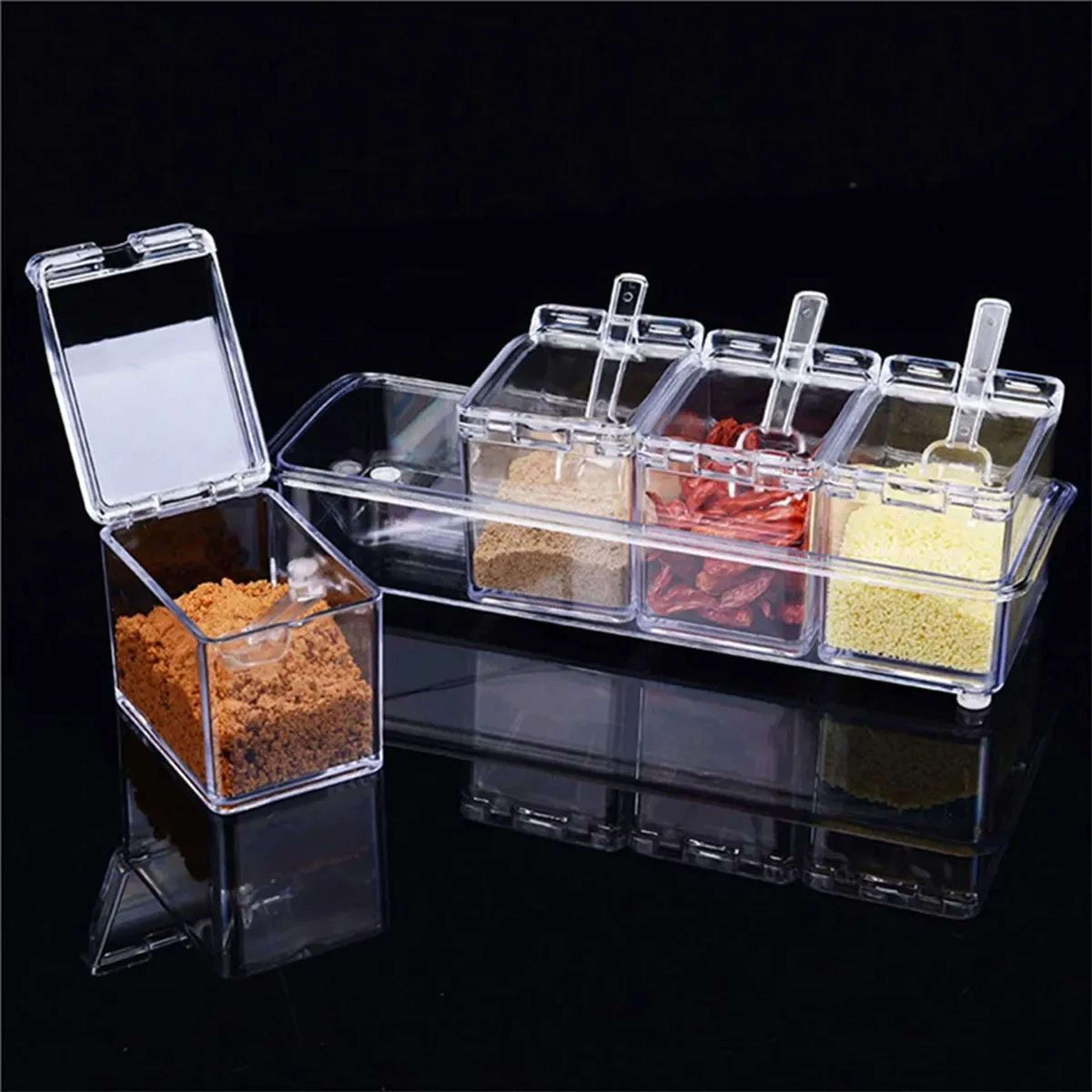 Acrylic Seasoning Storage Box 7