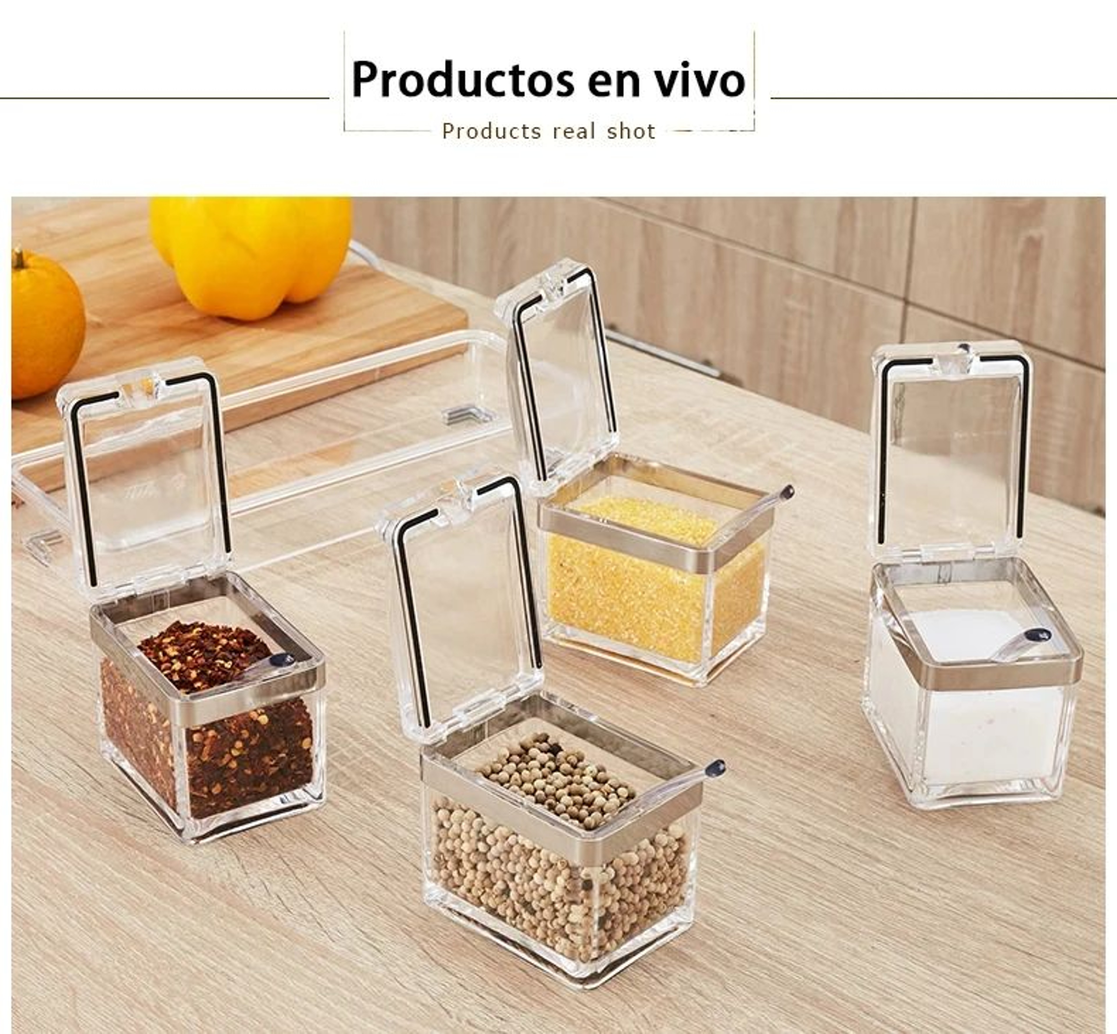 Acrylic Seasoning Storage Box 10