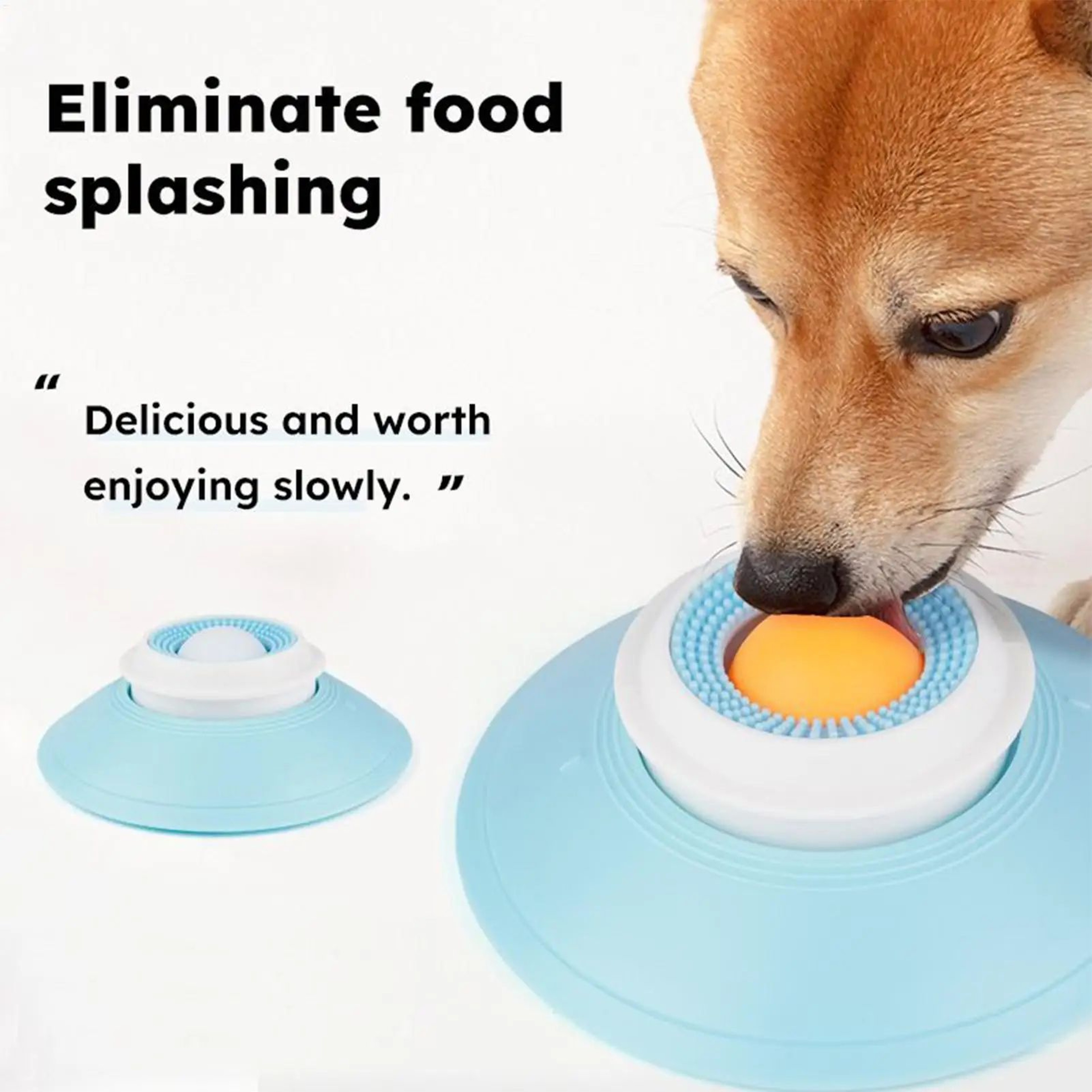 Dog Slow Feeder Lick Bowl 10
