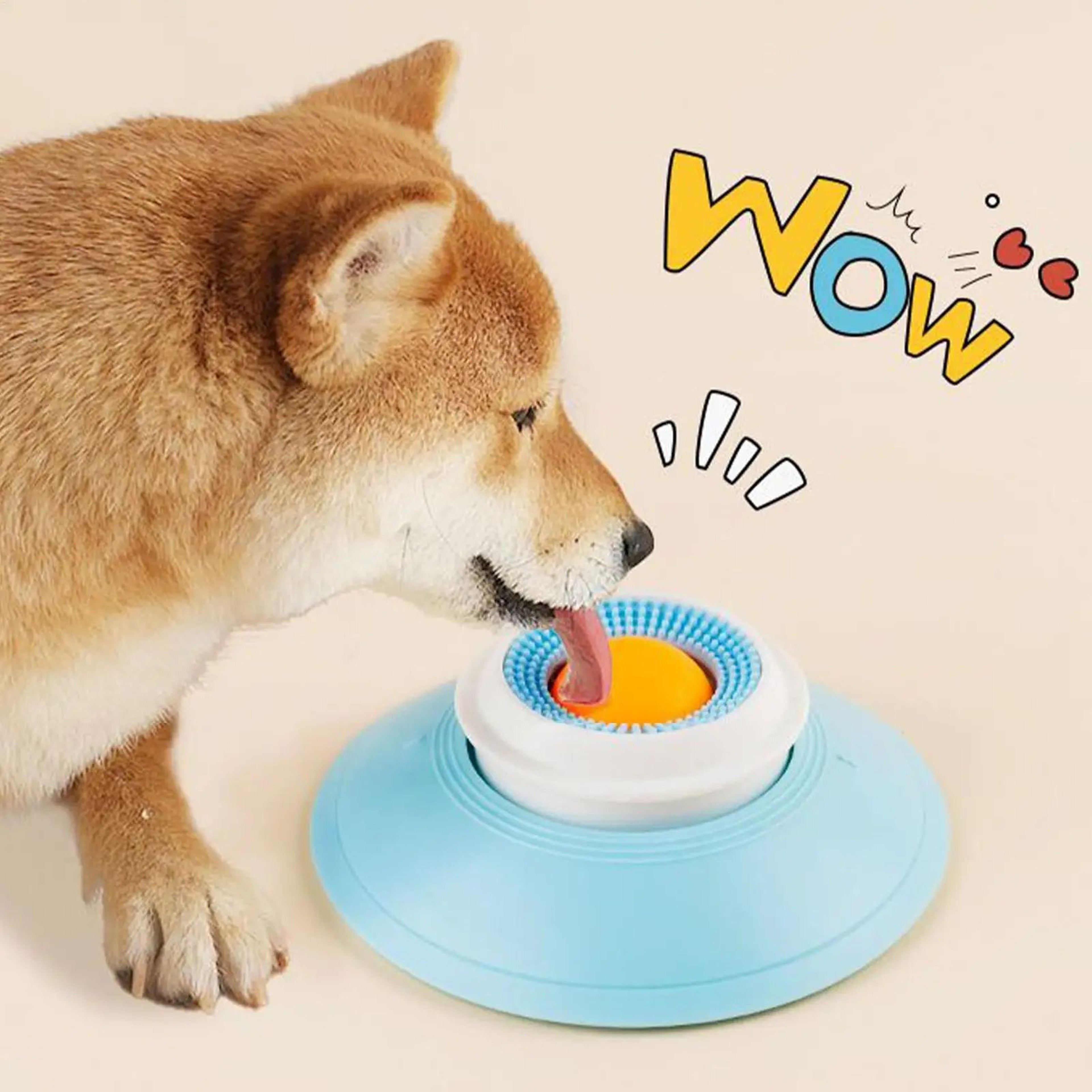 Dog Slow Feeder Lick Bowl 12