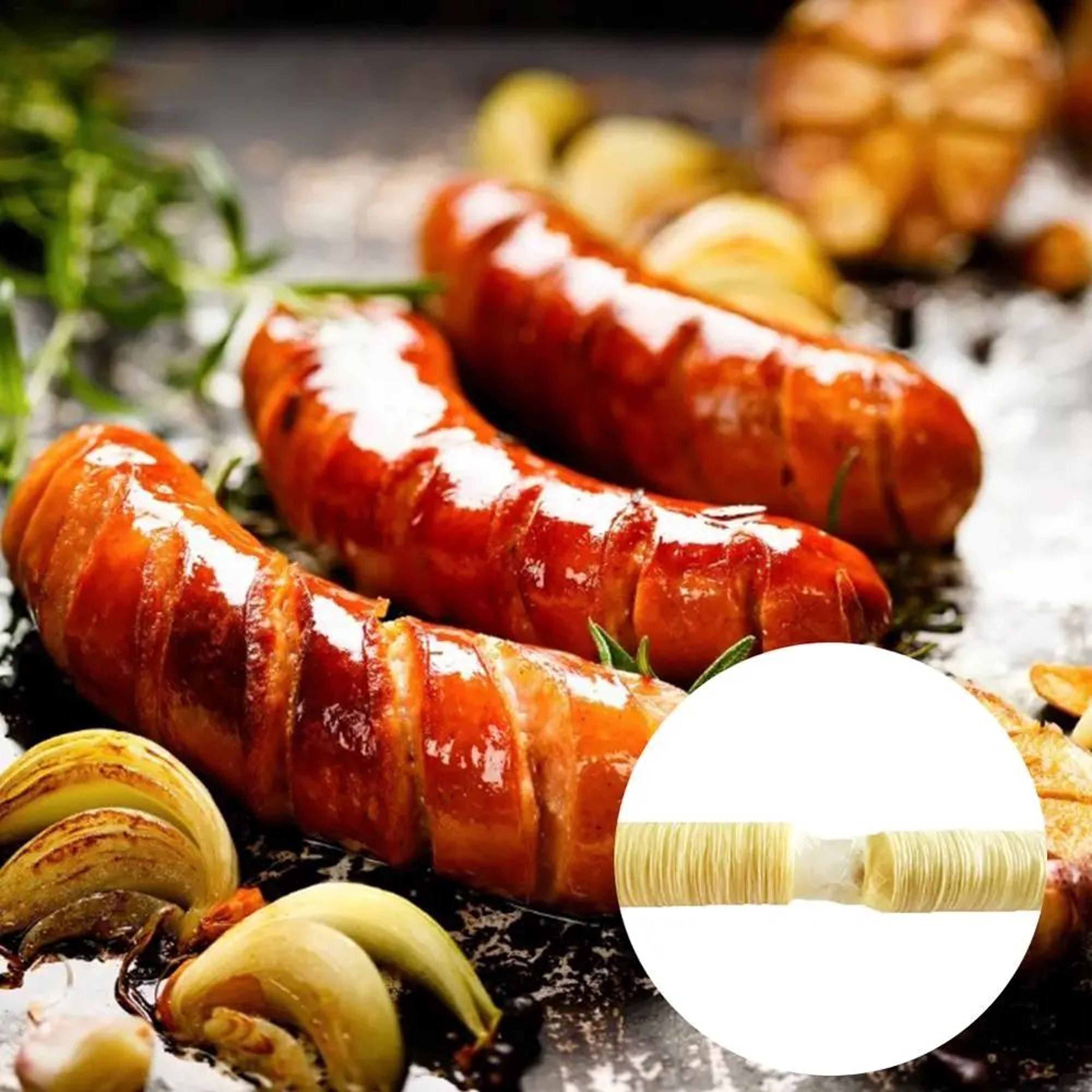 BBQ Sausage Casings Roll 8