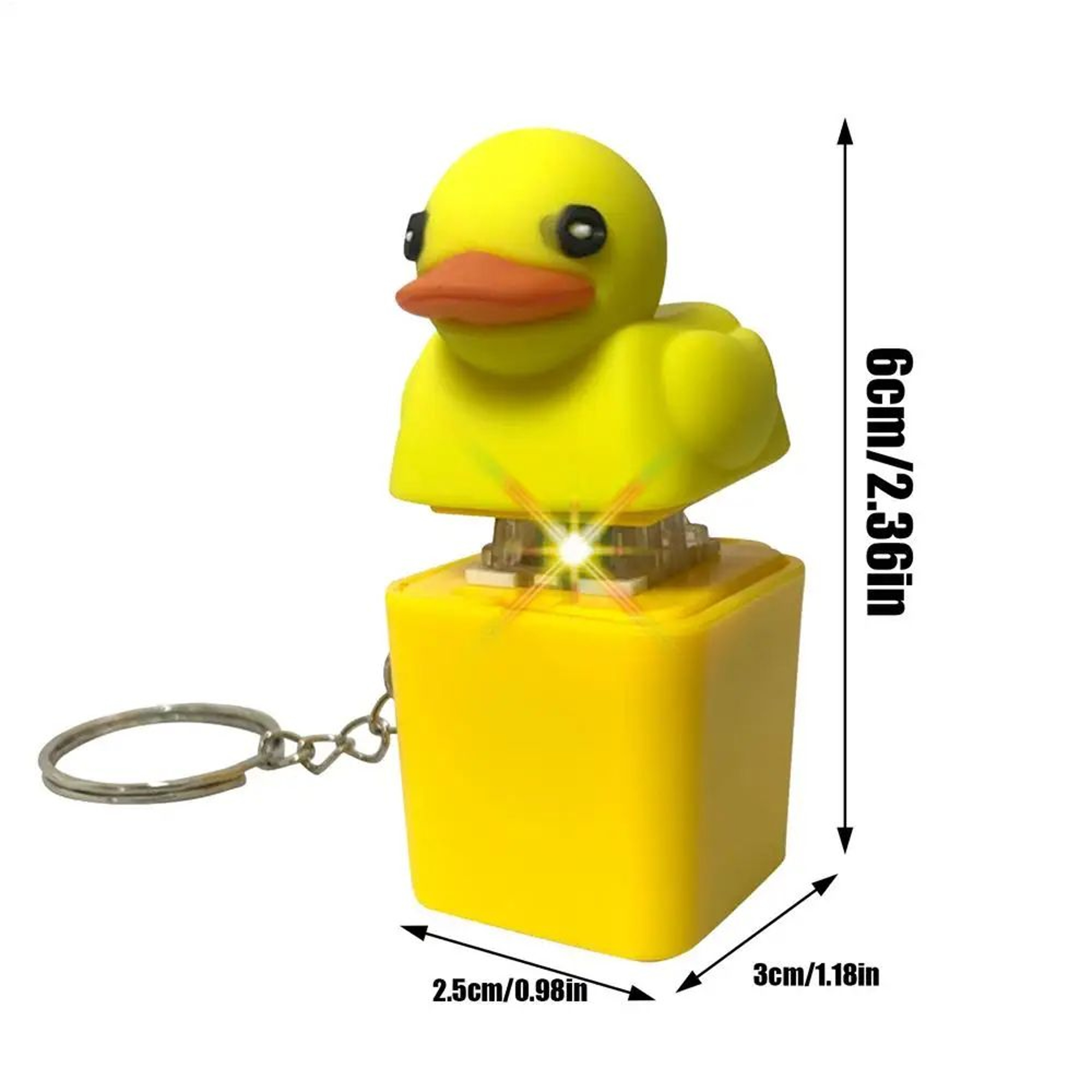 Quacky Duck Keyboard Fidget Toy 6