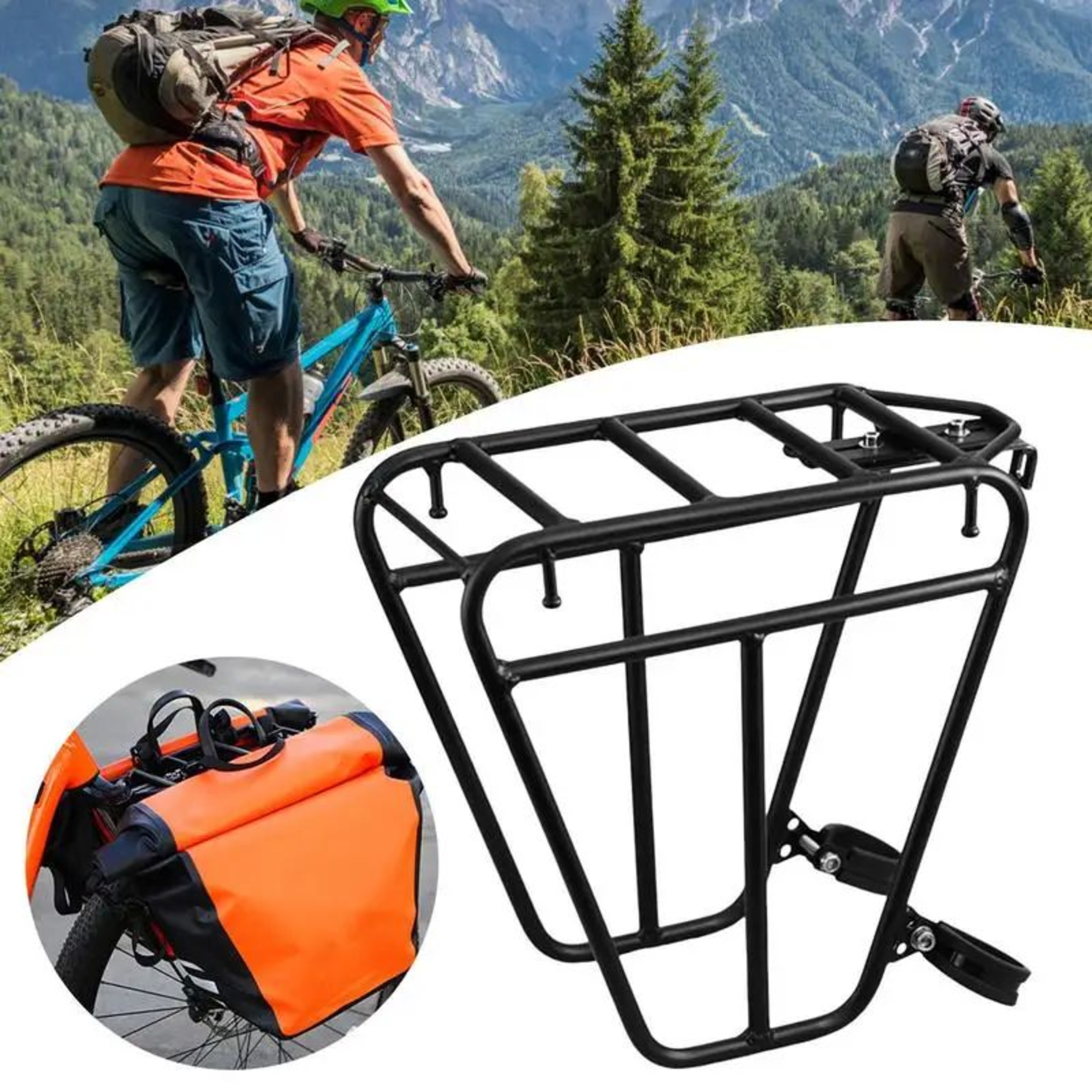 Bicycle Front Cargo Rack 0