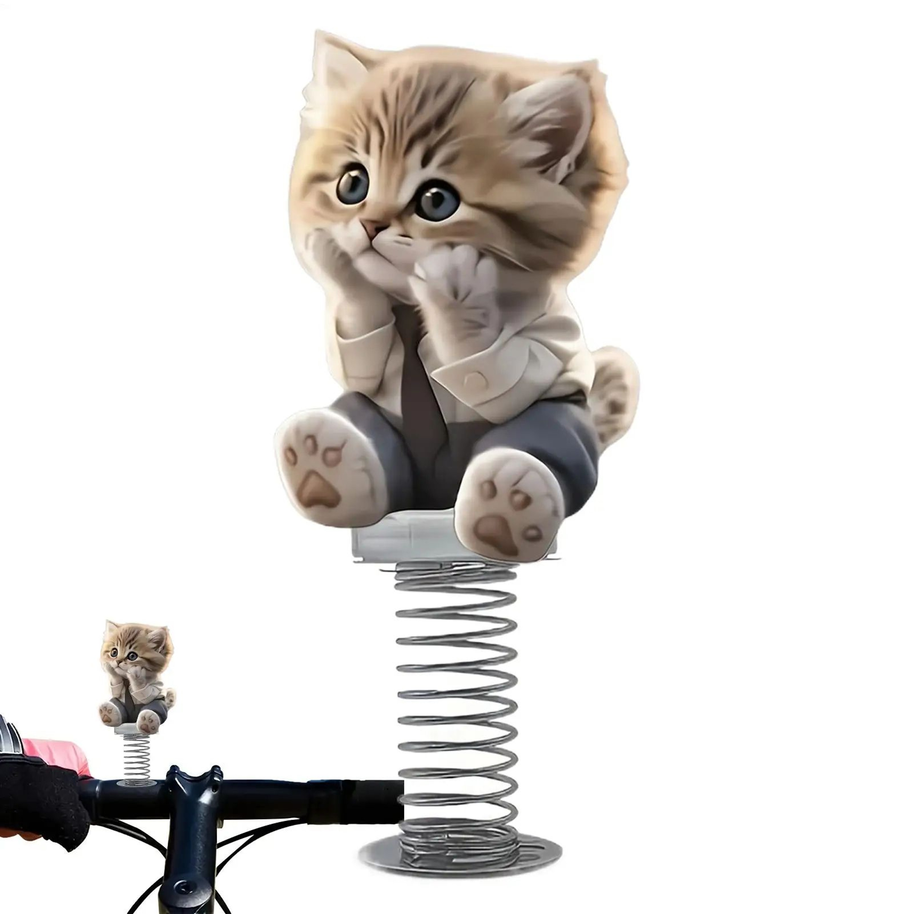 Shaking Head Cat Dashboard Decor 0