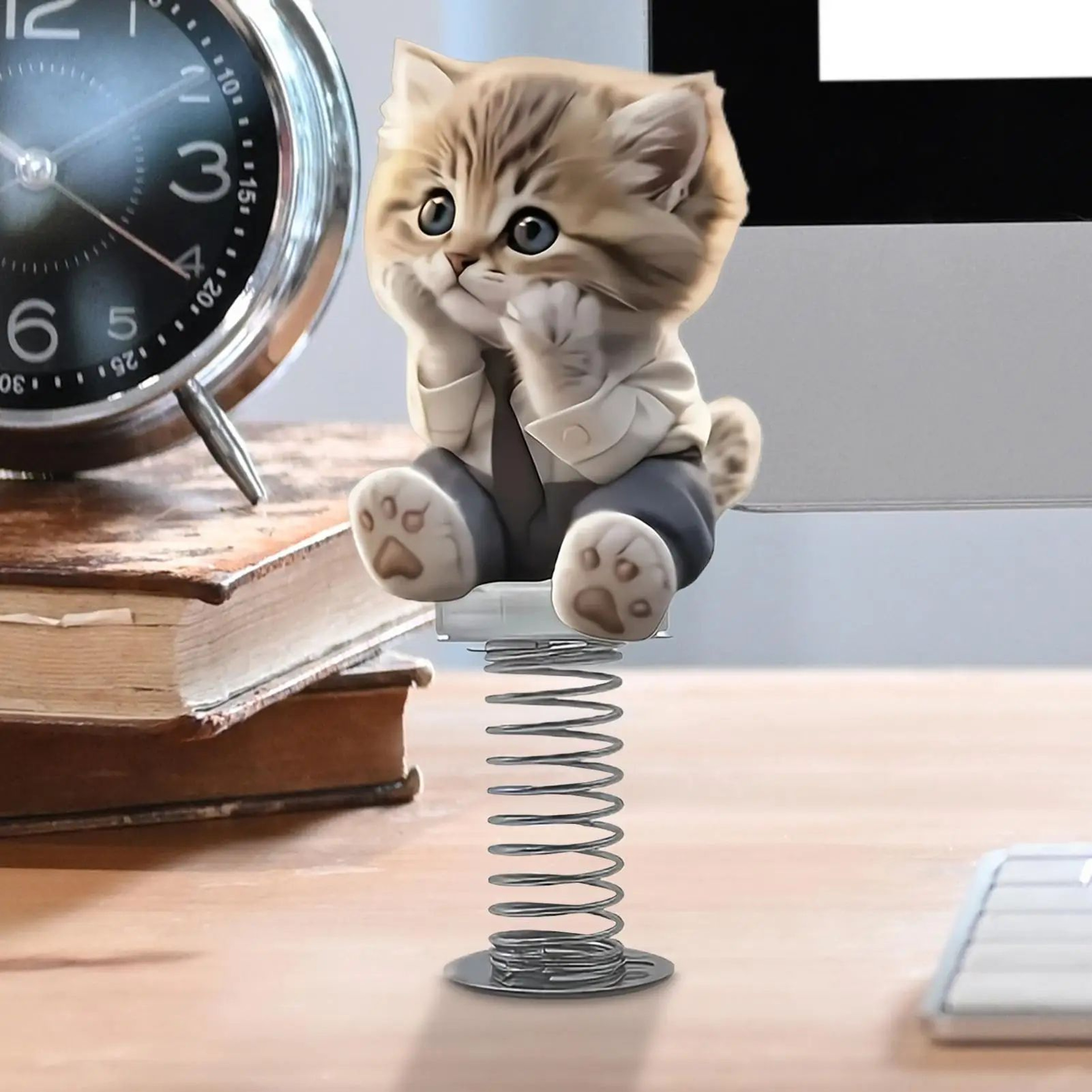 Shaking Head Cat Dashboard Decor 7