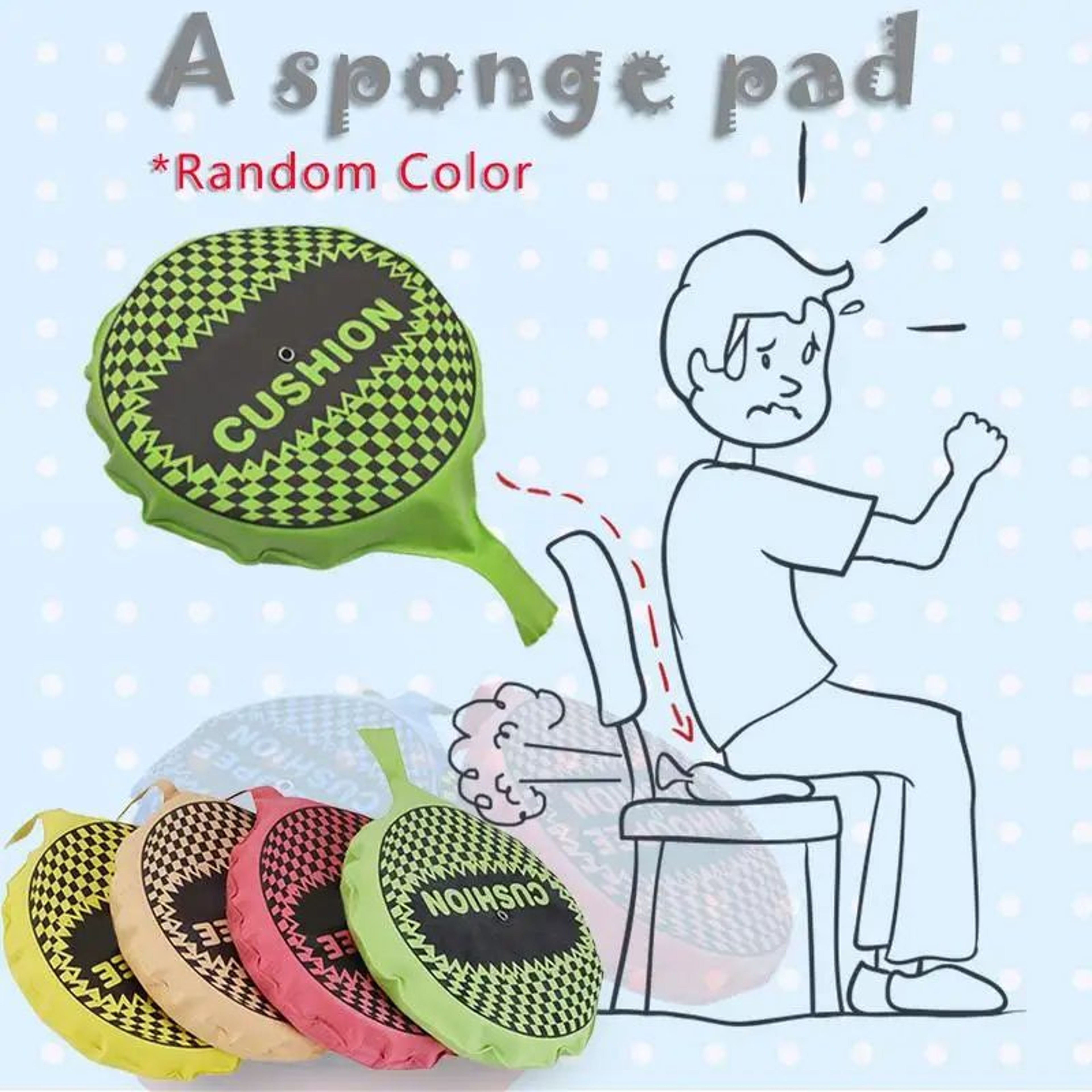 Funny Fart Prank Cushion Toy 2