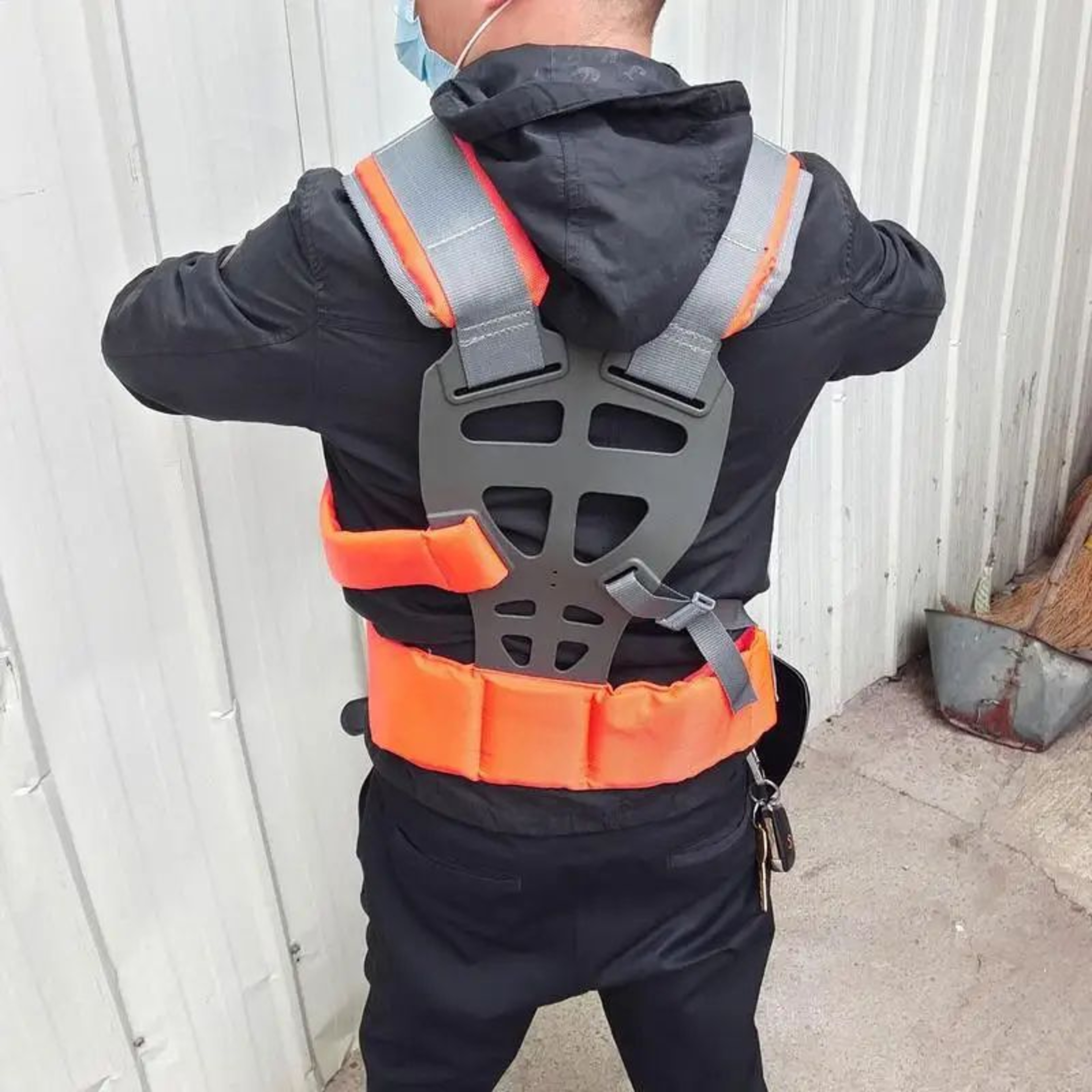 Double Shoulder Lawn Mower Strap 5