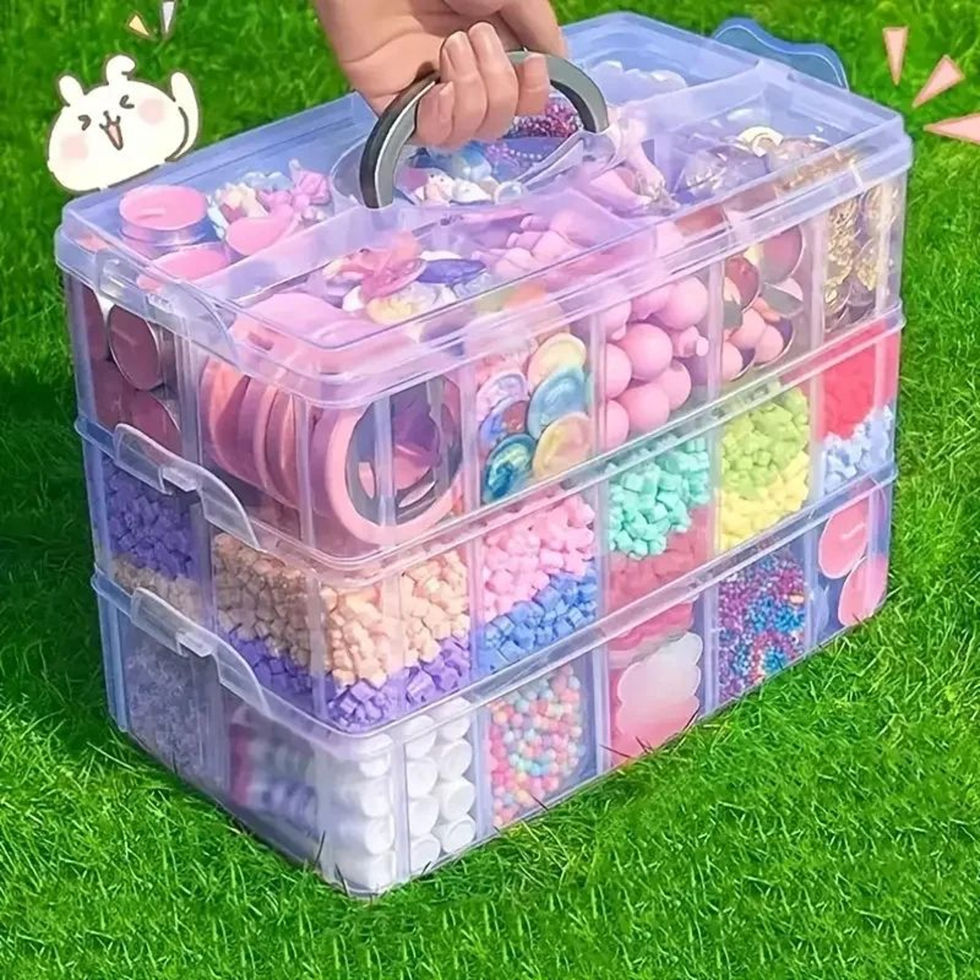 Stackable 3 Tier Storage Organizer 0