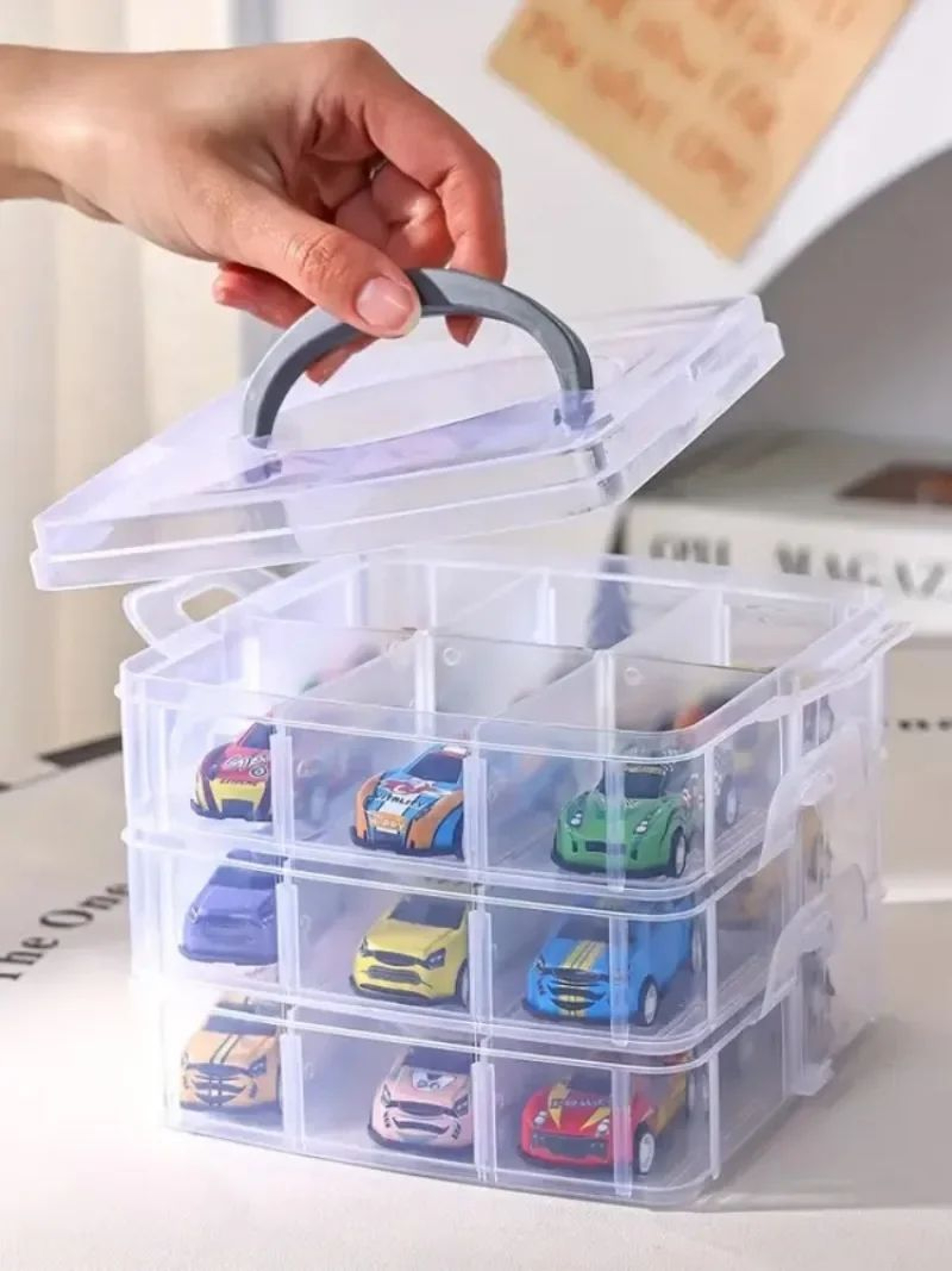 Stackable 3 Tier Storage Organizer 8