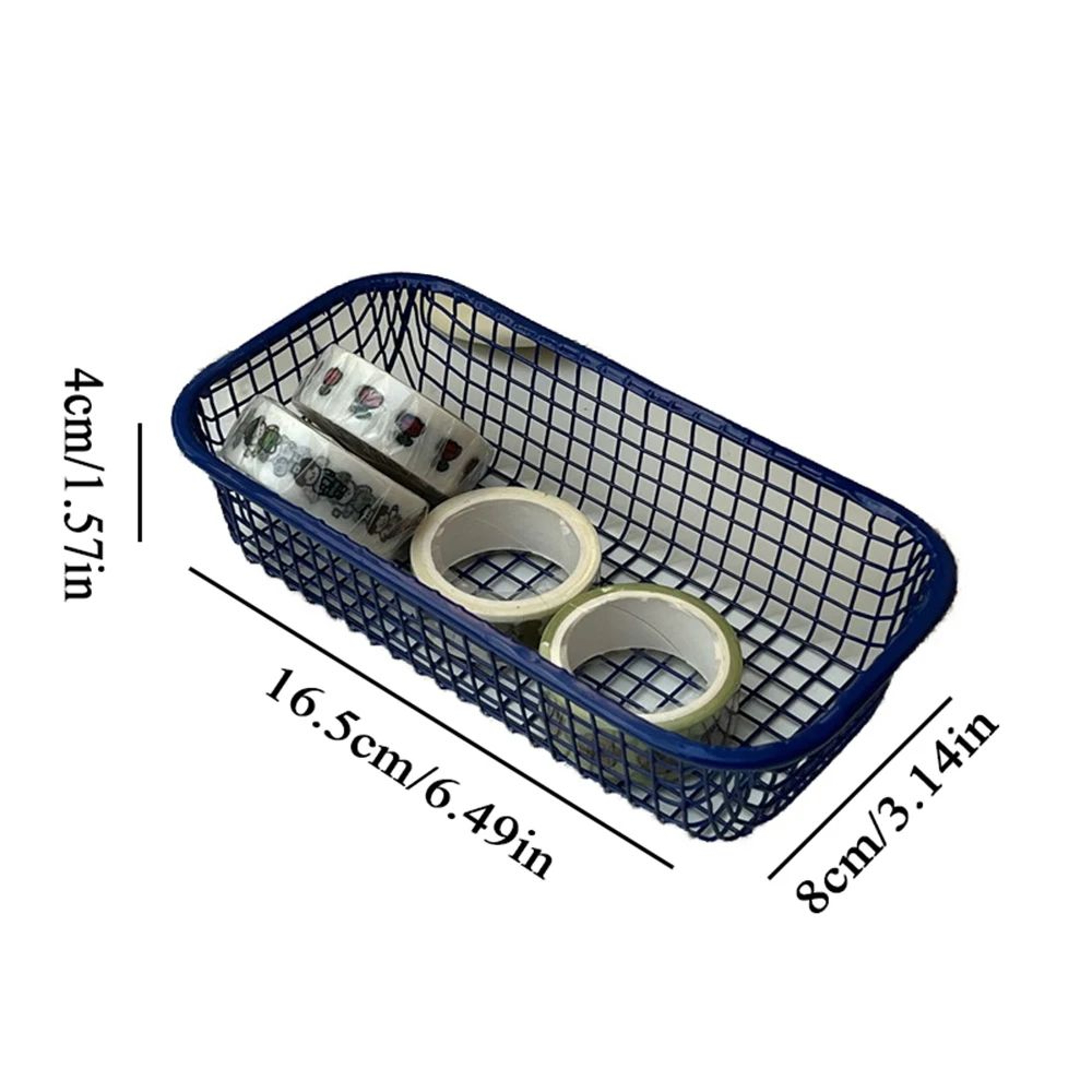 Metal Desktop Storage Basket 5