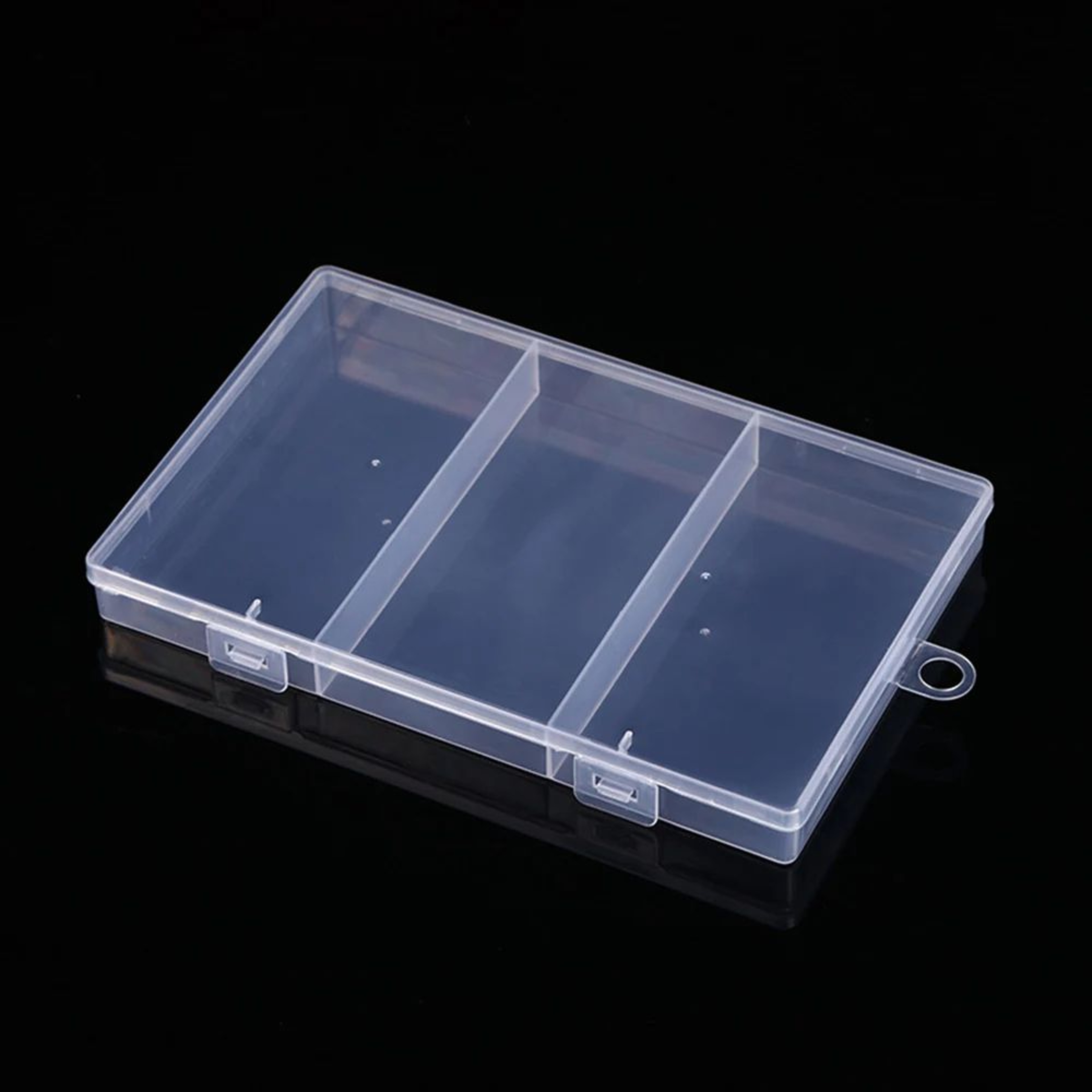 Transparent Plastic Jewelry And Craft Storage Box 7