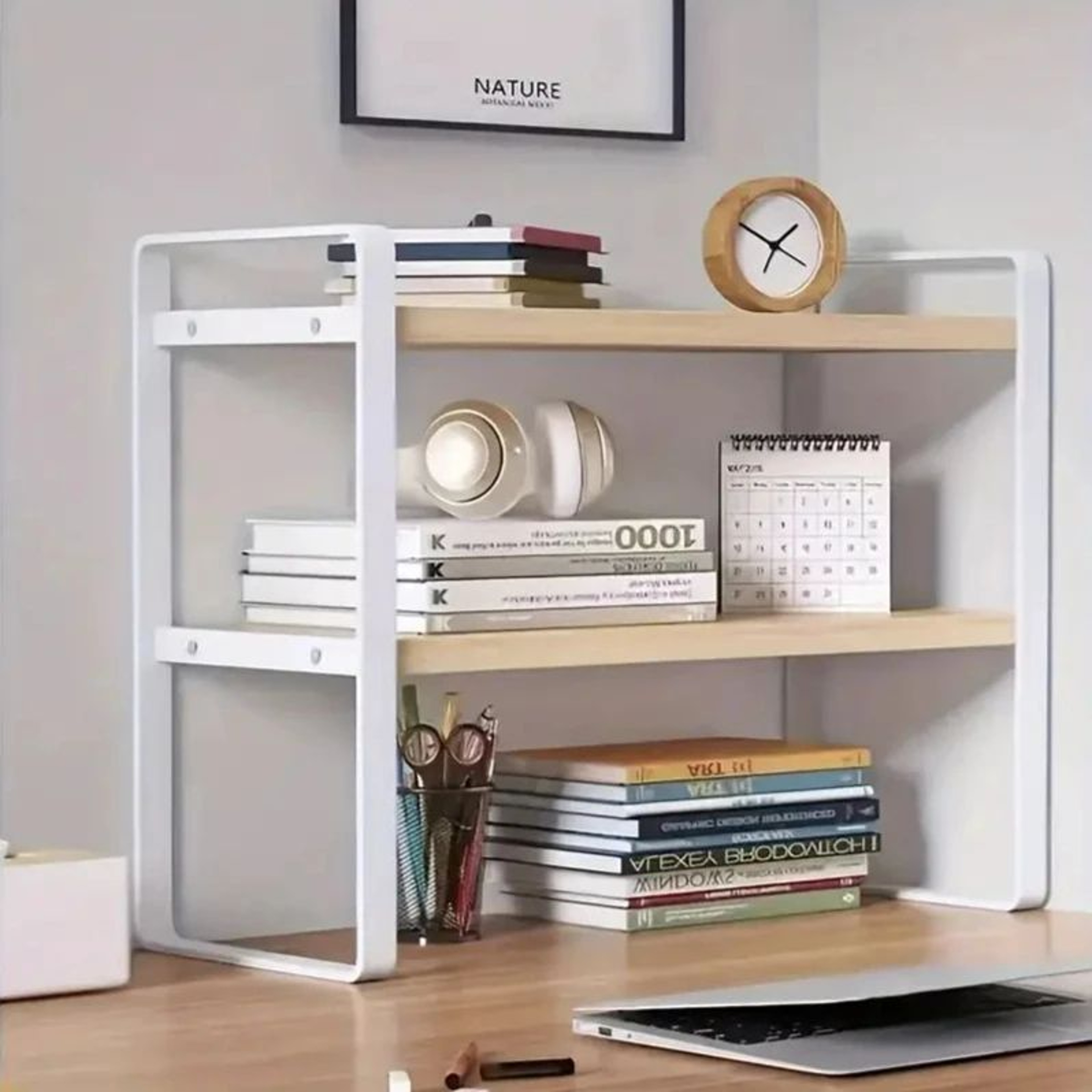 Desktop Document Shelf Organizer For Students And Office 0