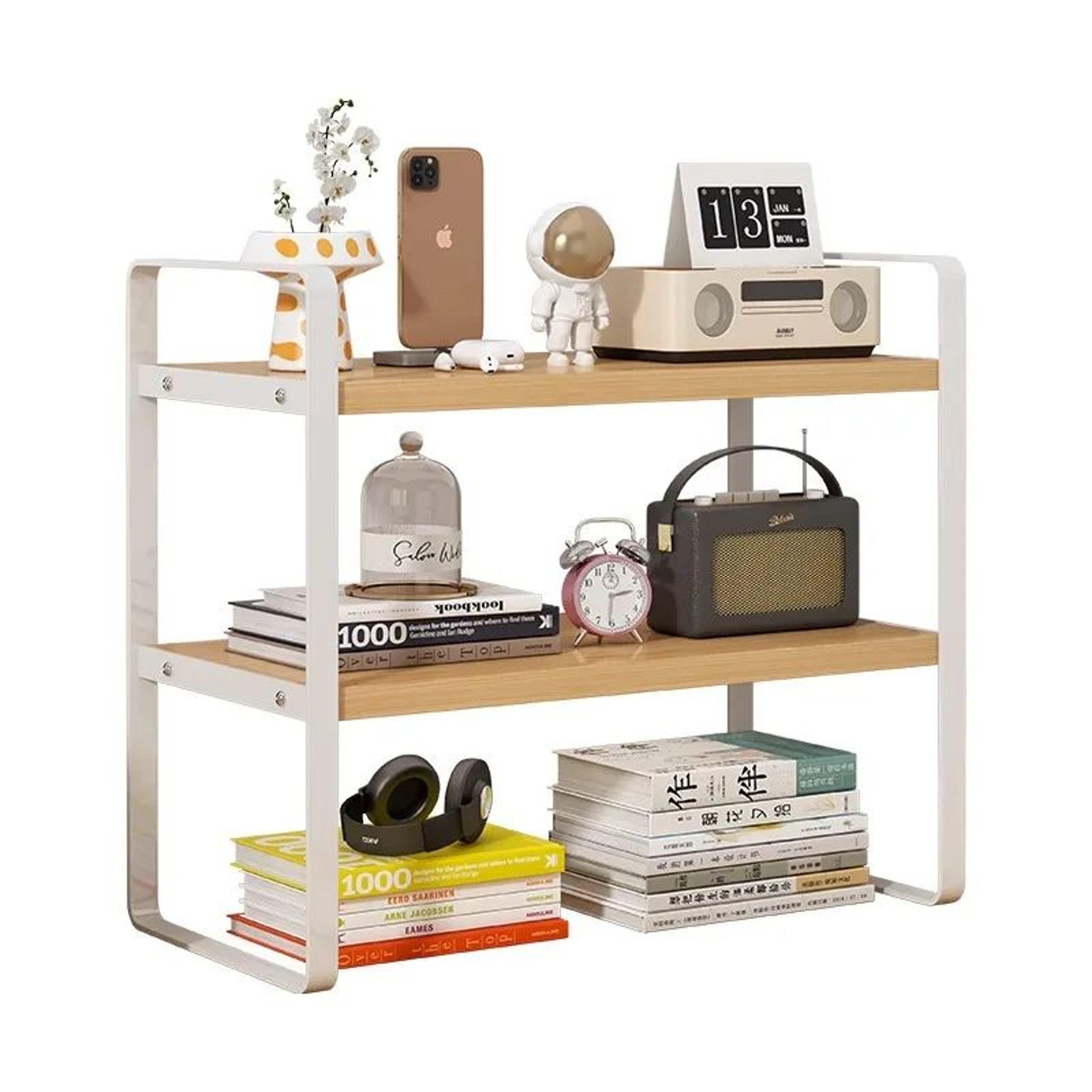 Desktop Document Shelf Organizer For Students And Office 5
