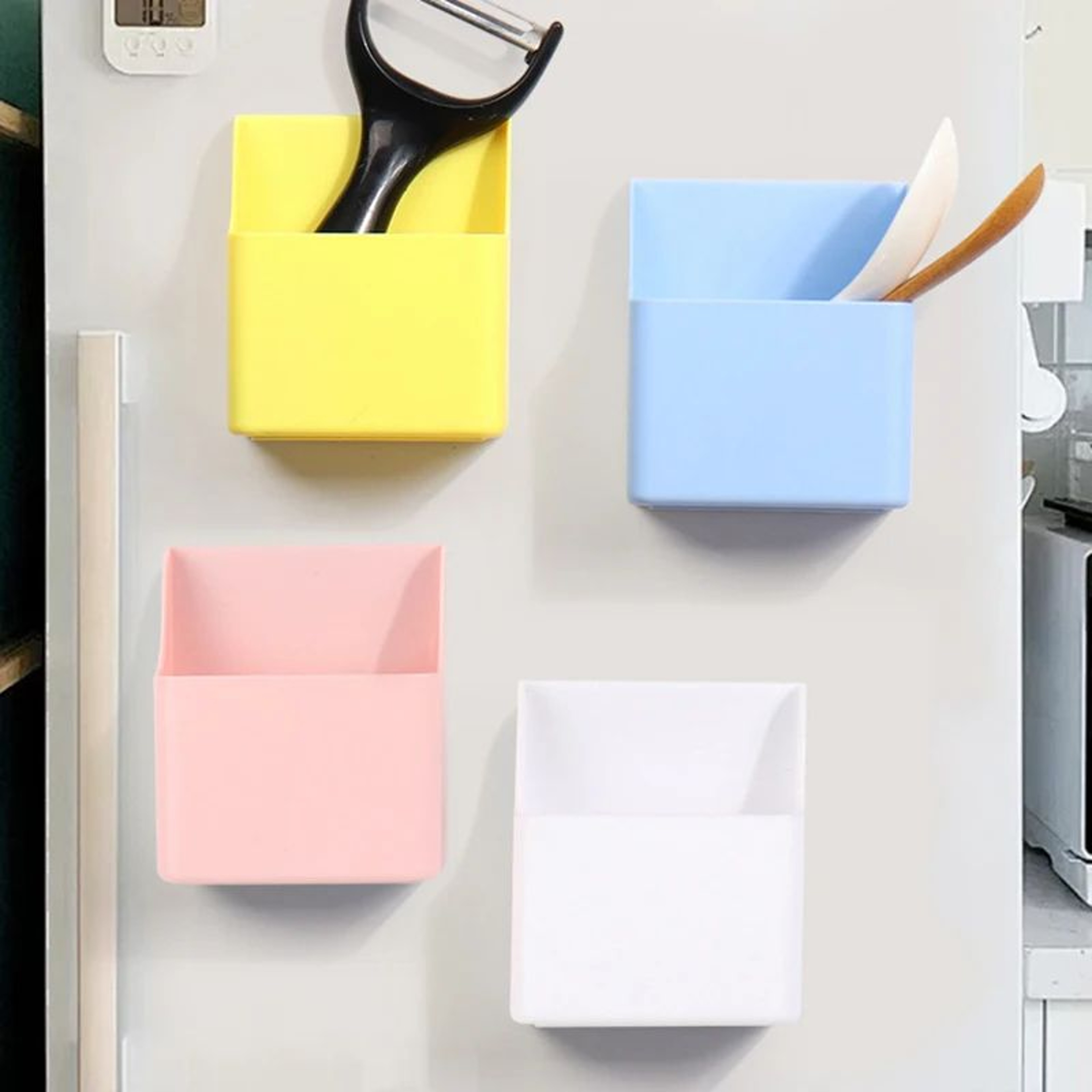 Magnetic Refrigerator Storage Organizer Box 3