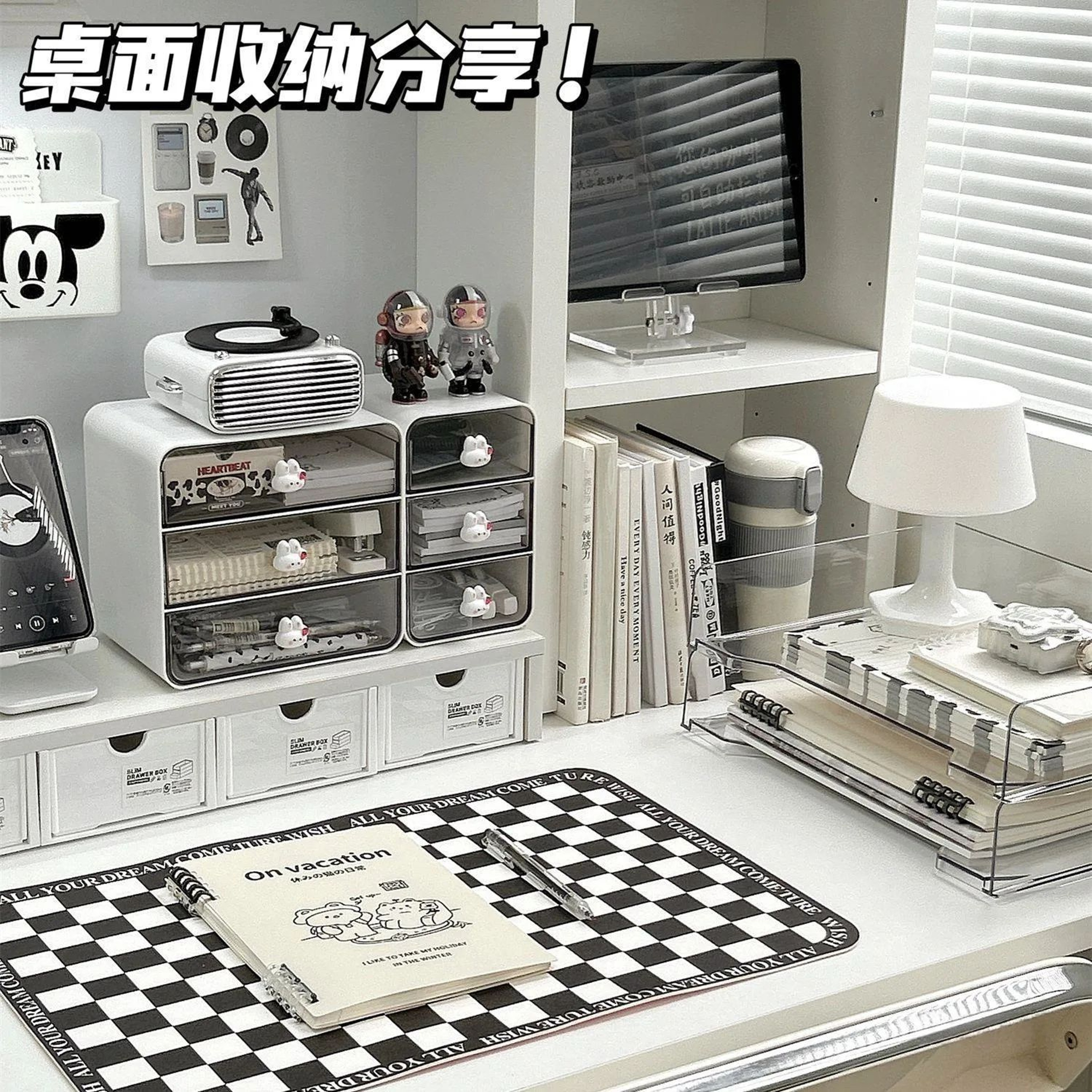 Desktop Drawer Storage Organizer Box 3