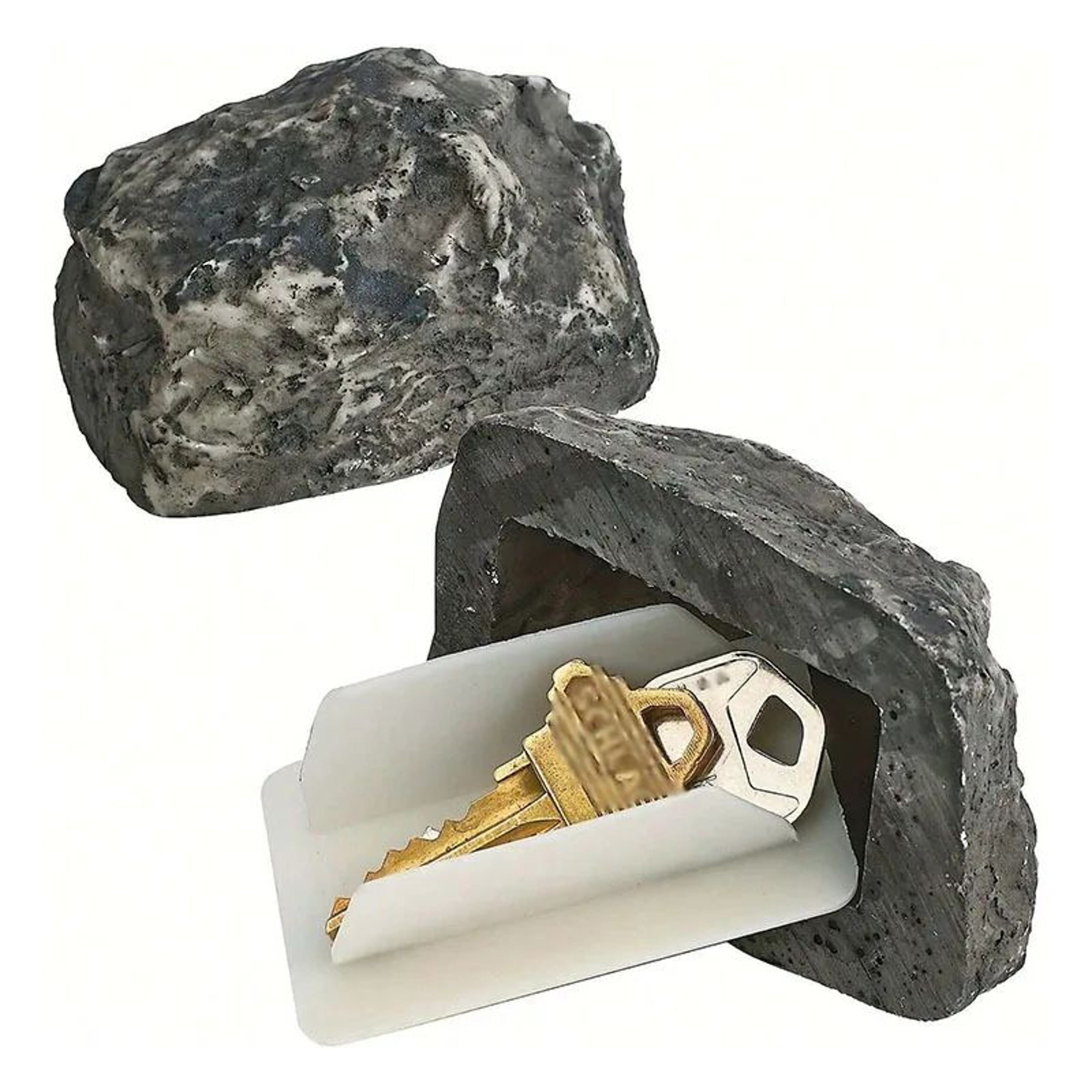 Outdoor Fake Rock Hidden Key Holder 0