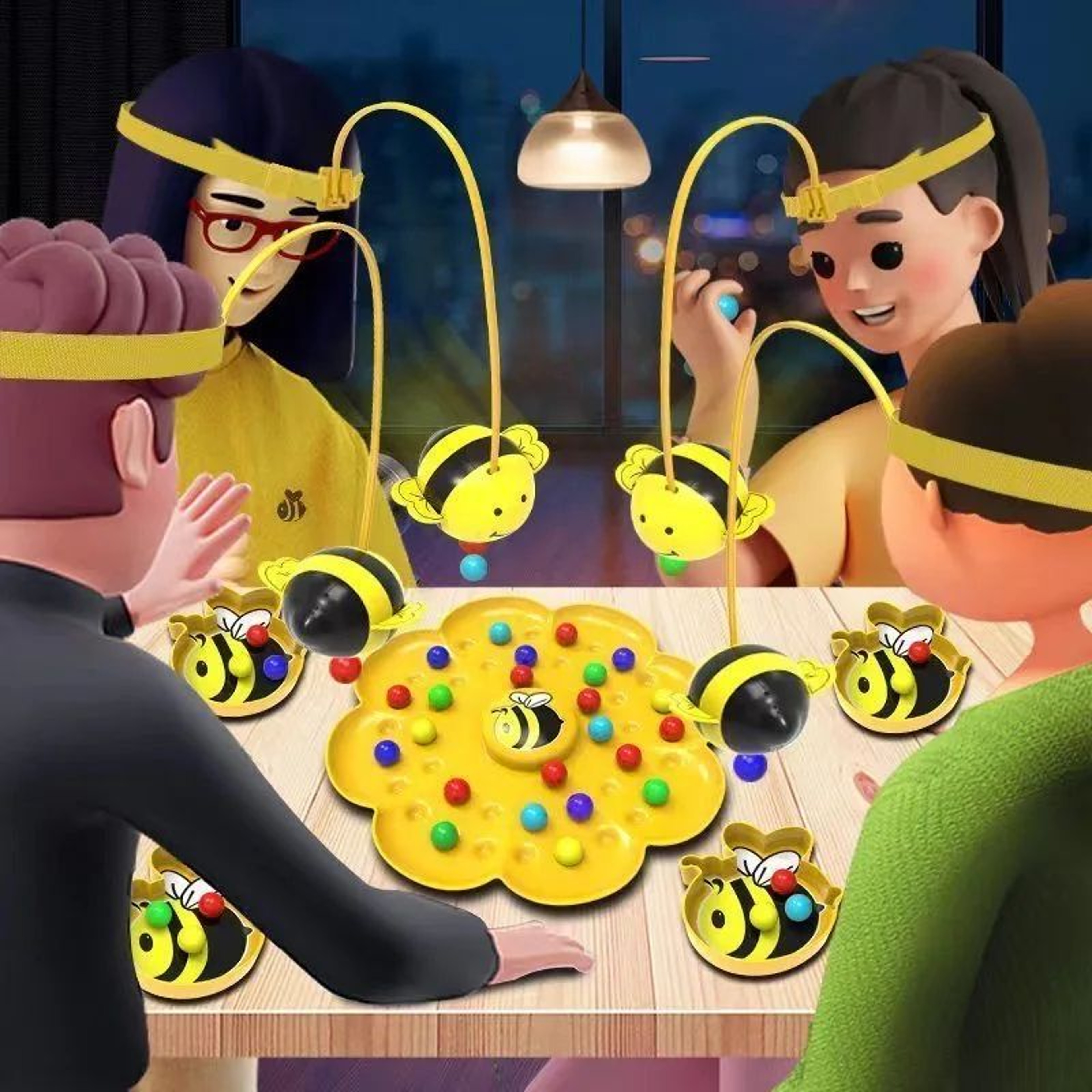 Kids Bumblebee Fishing Puzzle Game 0