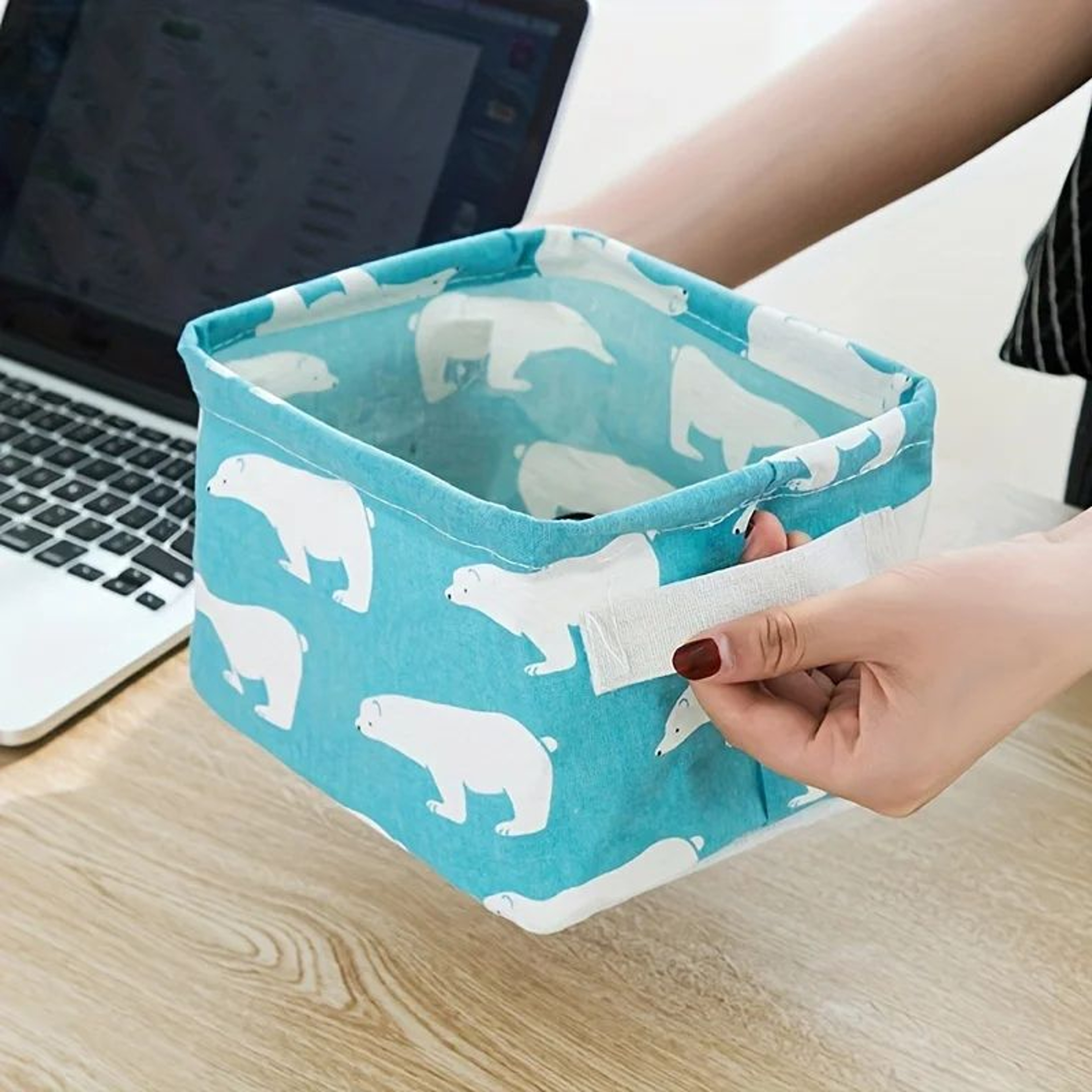 Collapsible Laundry Storage Basket 6