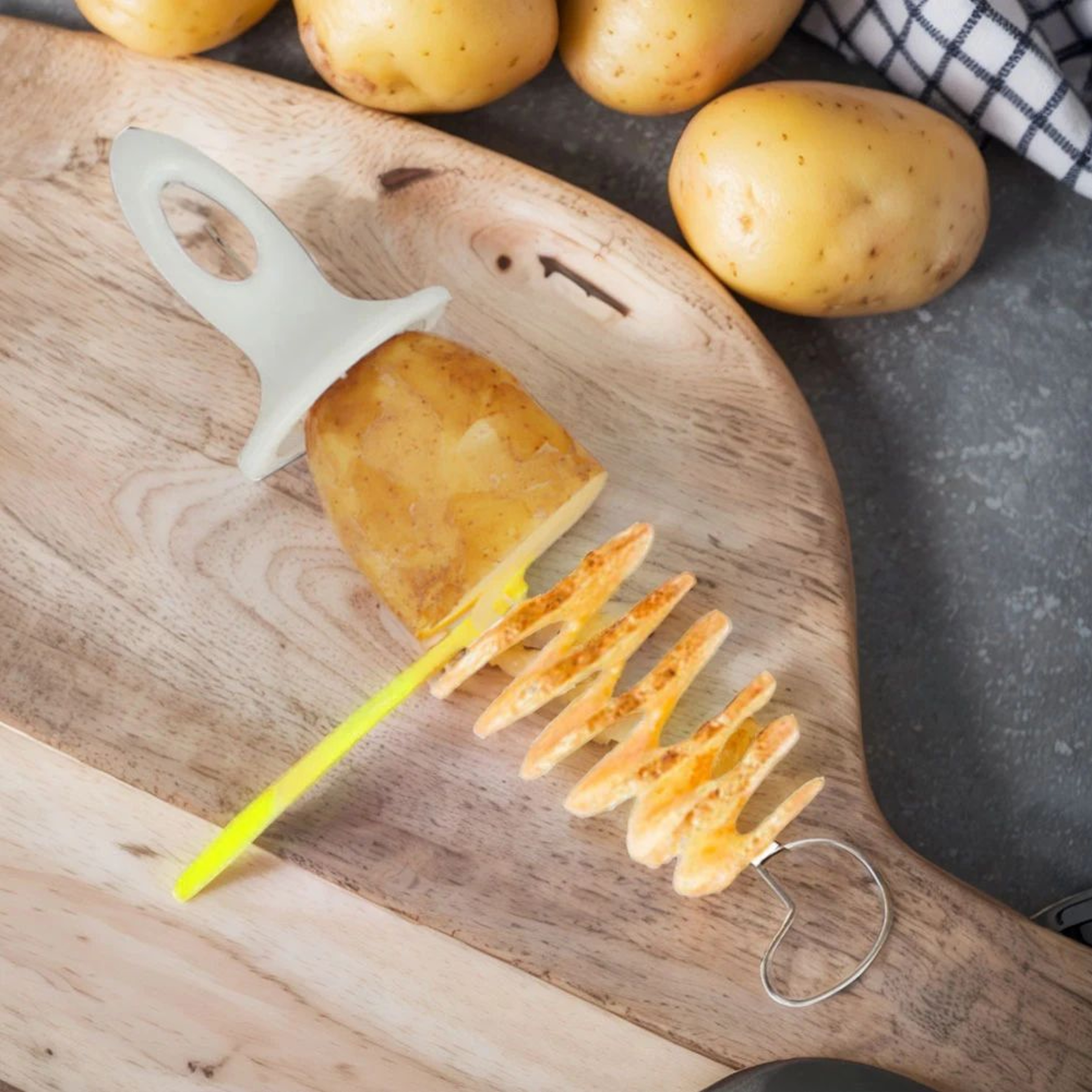 Spiral Potato Cutter Tornado Slicer 3