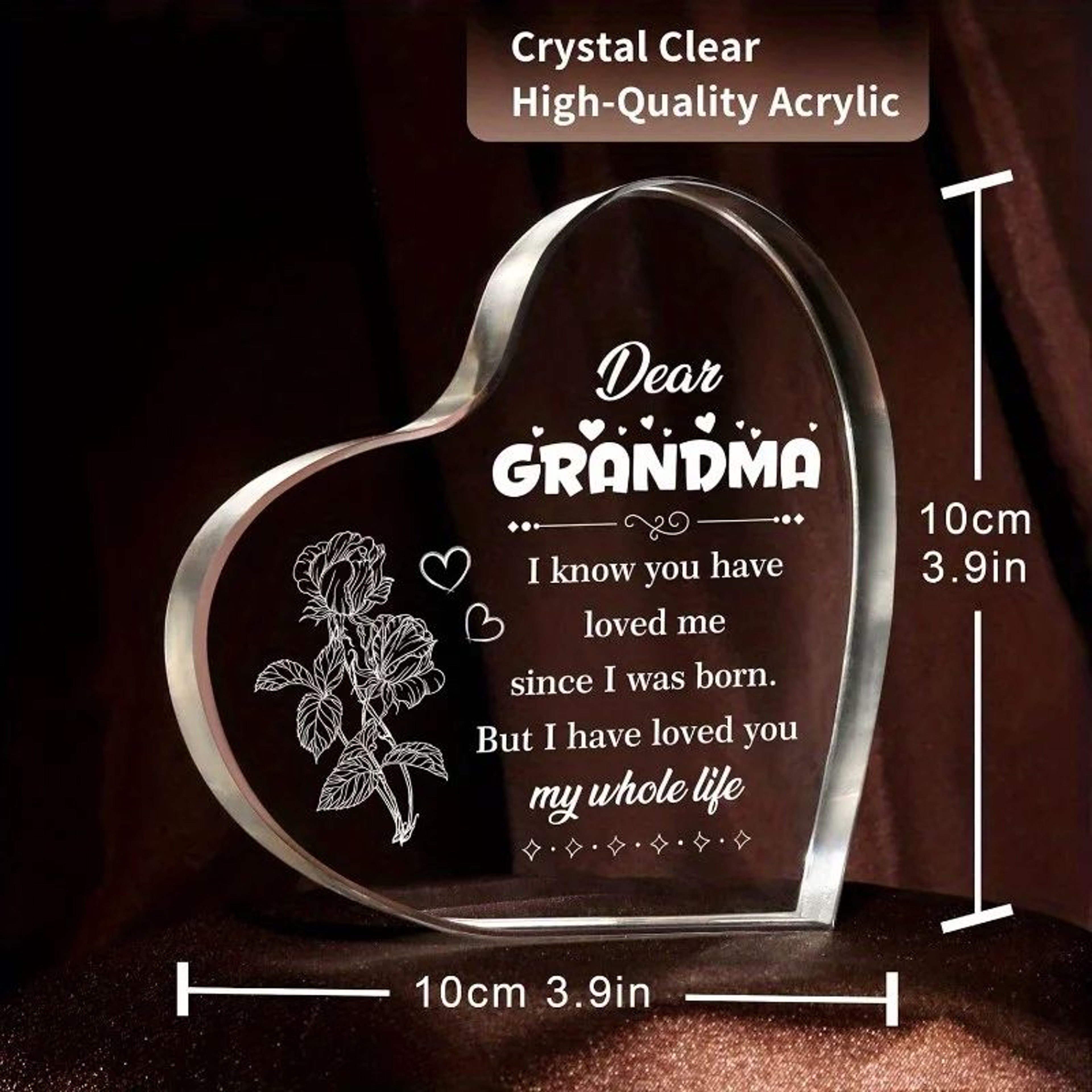 Grandma Heart Gift Sign 1