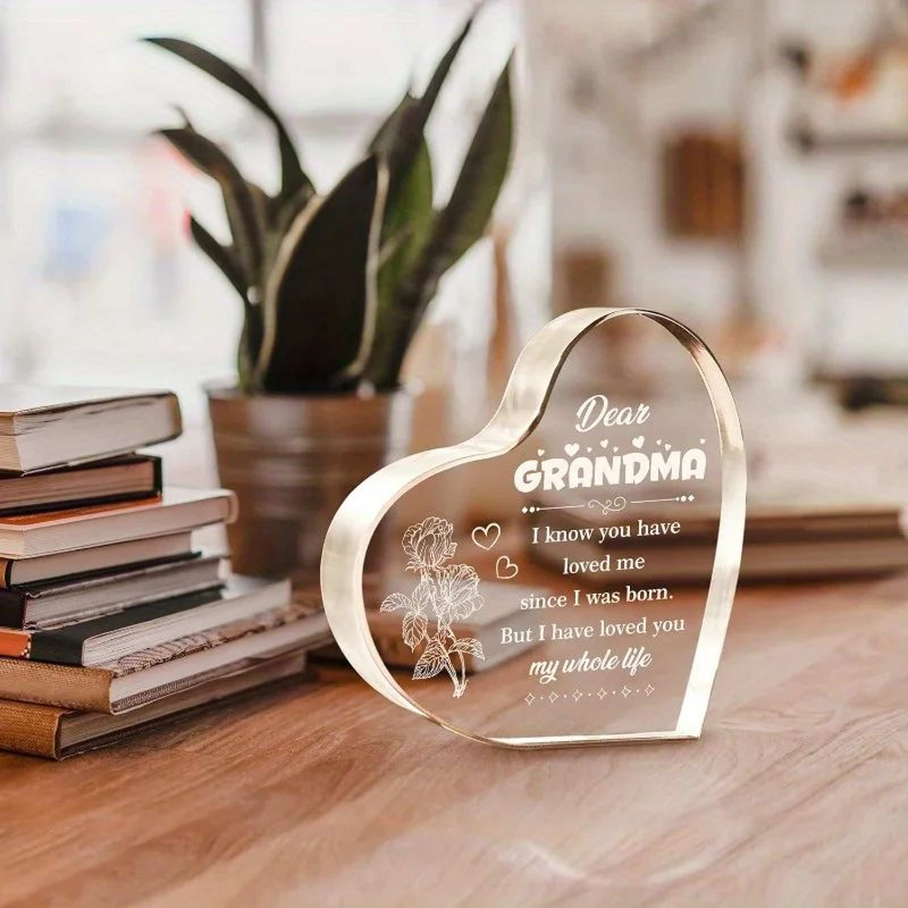 Grandma Heart Gift Sign 4