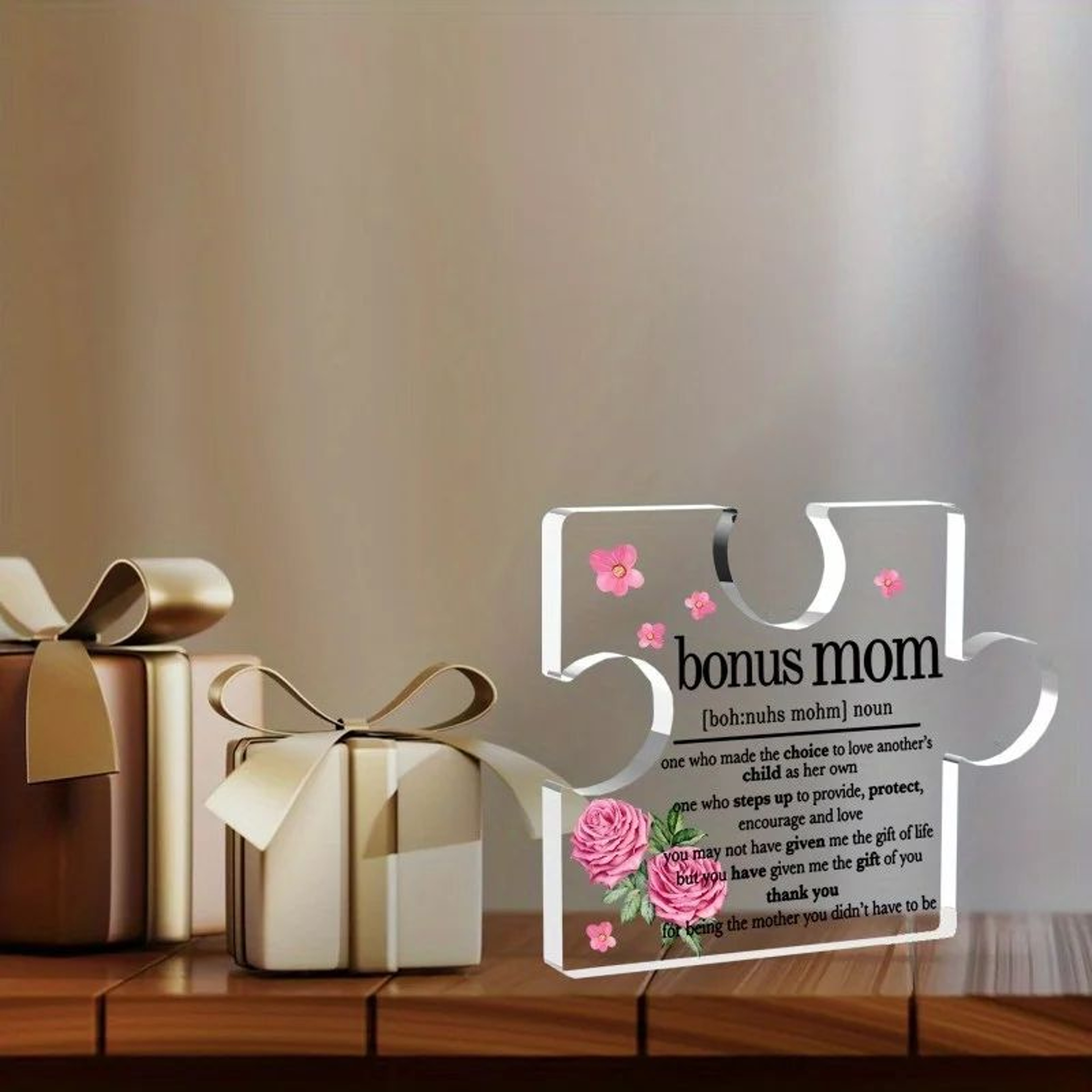 Bonus Mom Appreciation Photo Plaque 3